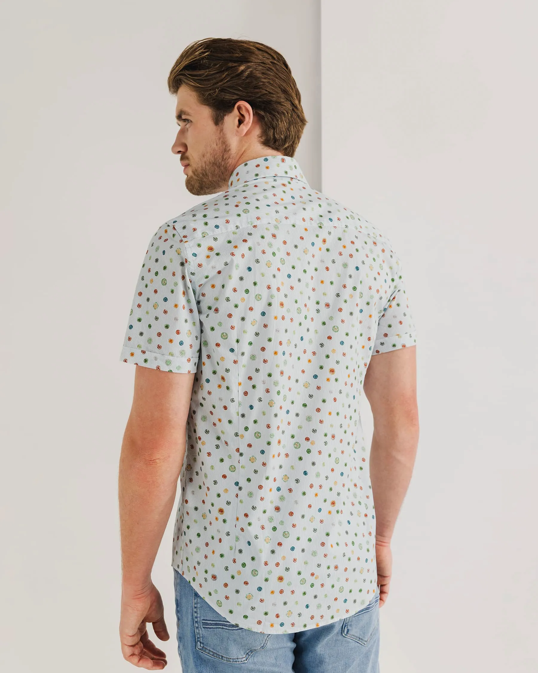 State of Art Casual Overhemd KM Wit 101780-001-4XL