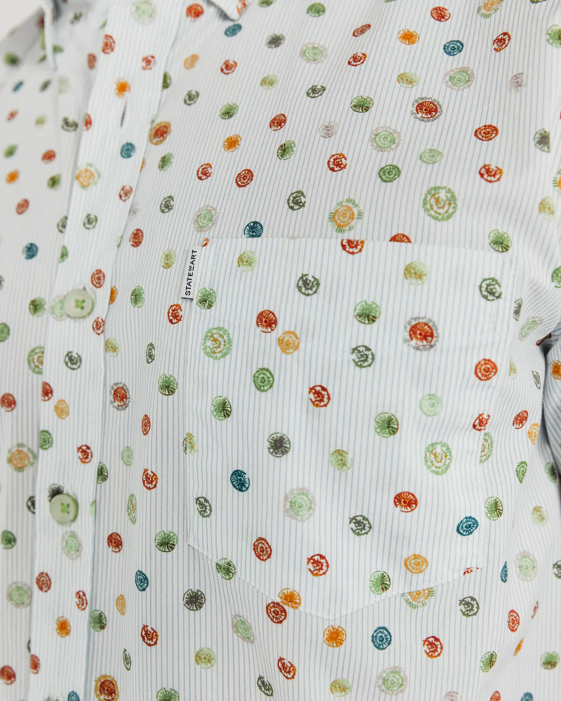 State of Art Casual Overhemd KM Wit 101780-001-4XL
