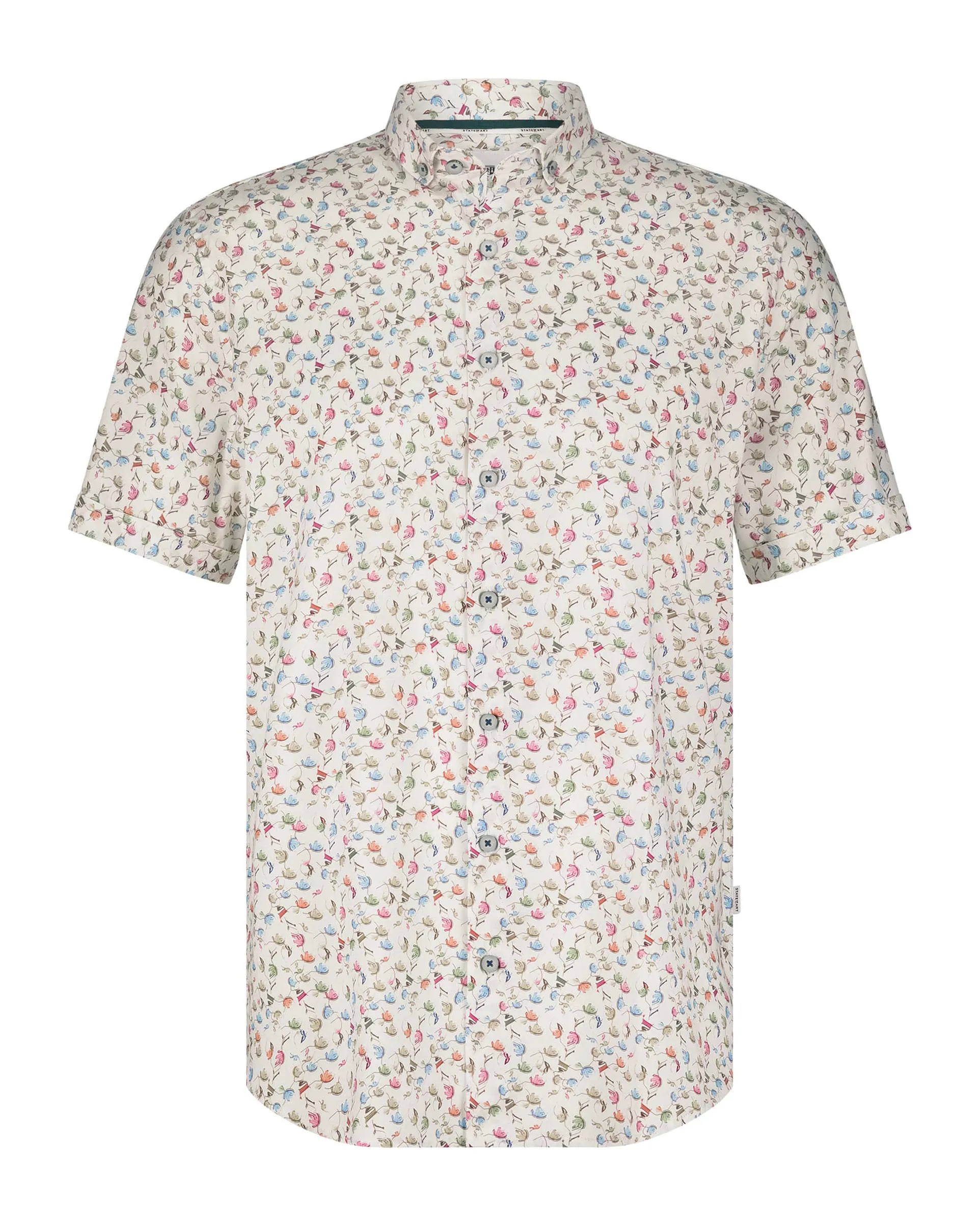 State of Art Casual Overhemd KM Wit 101781-001-4XL
