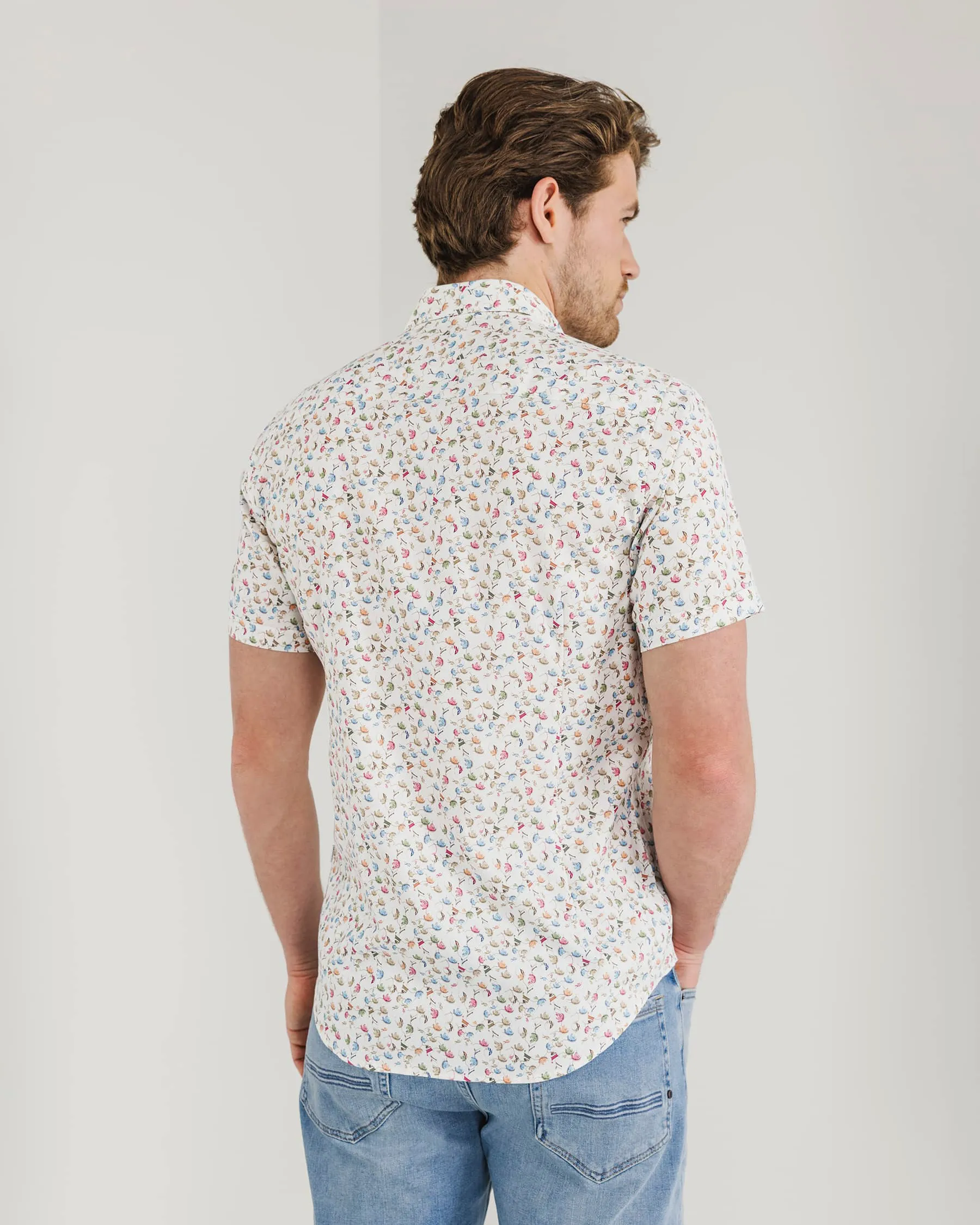 State of Art Casual Overhemd KM Wit 101781-001-4XL