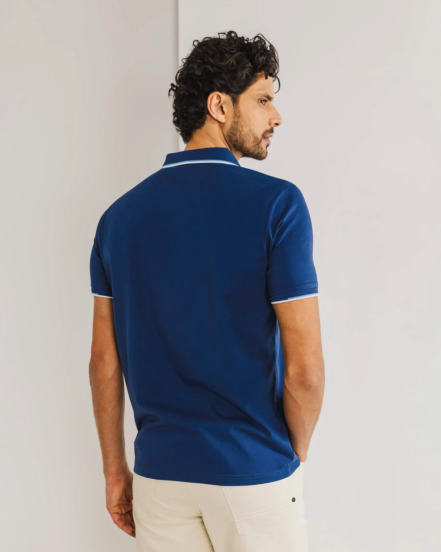State of Art Polo KM Donker blauw 101788-001-4XL