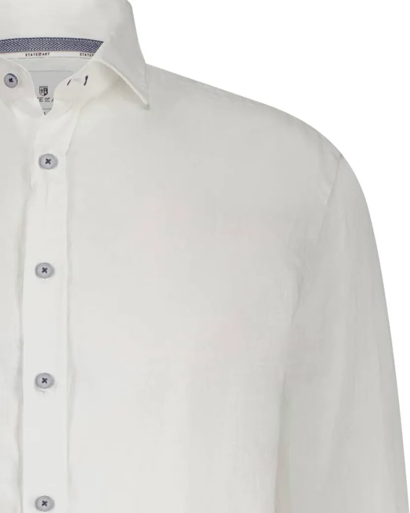 State of Art Casual Overhemd LM Wit 101789-001-4XL