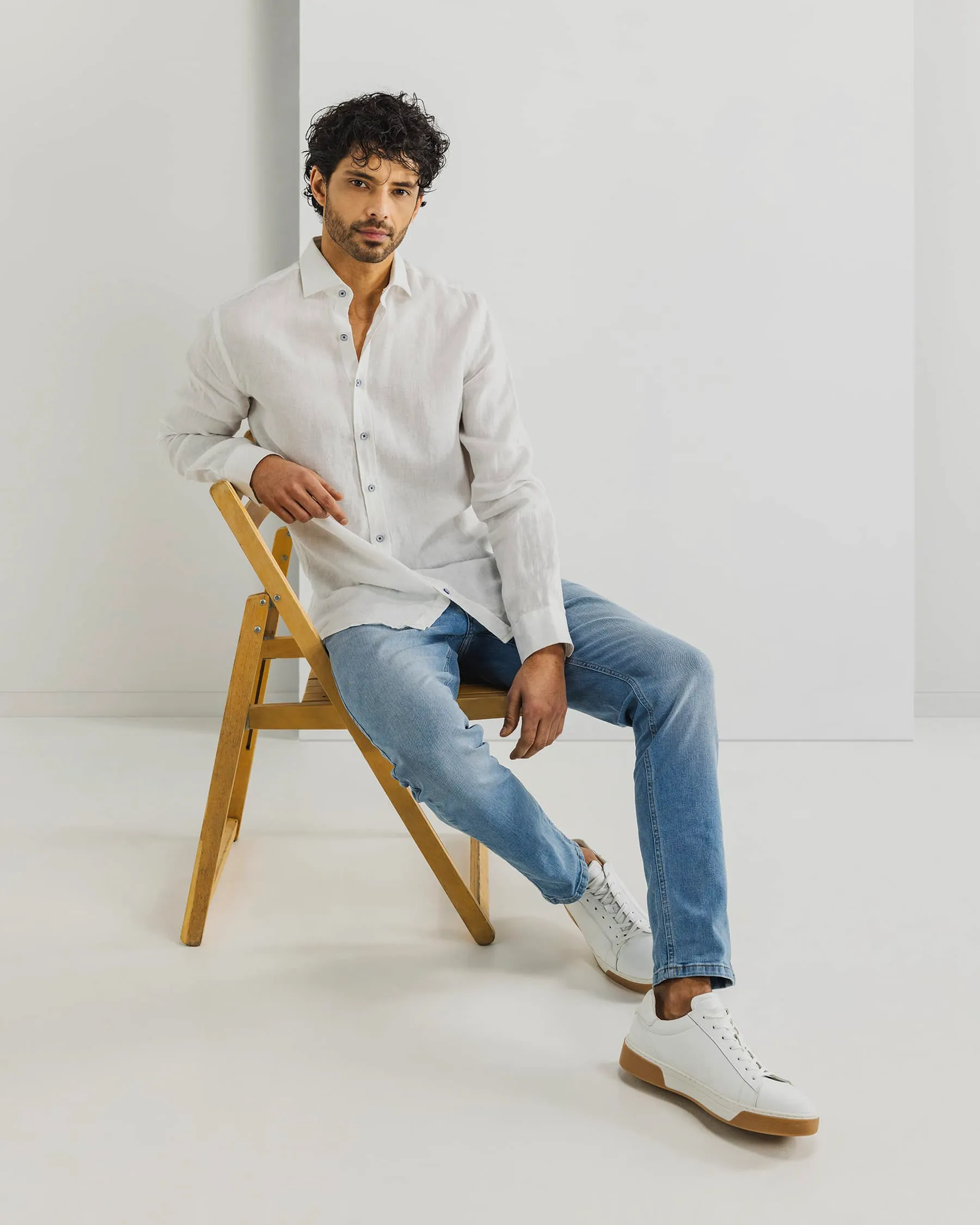 State of Art Casual Overhemd LM Wit 101789-001-4XL