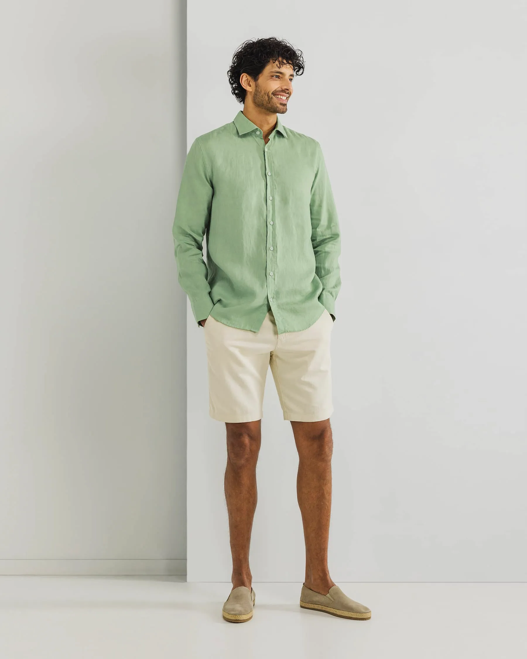 State of Art Casual Overhemd LM Groen 101791-001-4XL