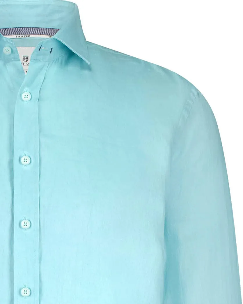 State of Art Casual Overhemd LM Geel 101792-001-4XL