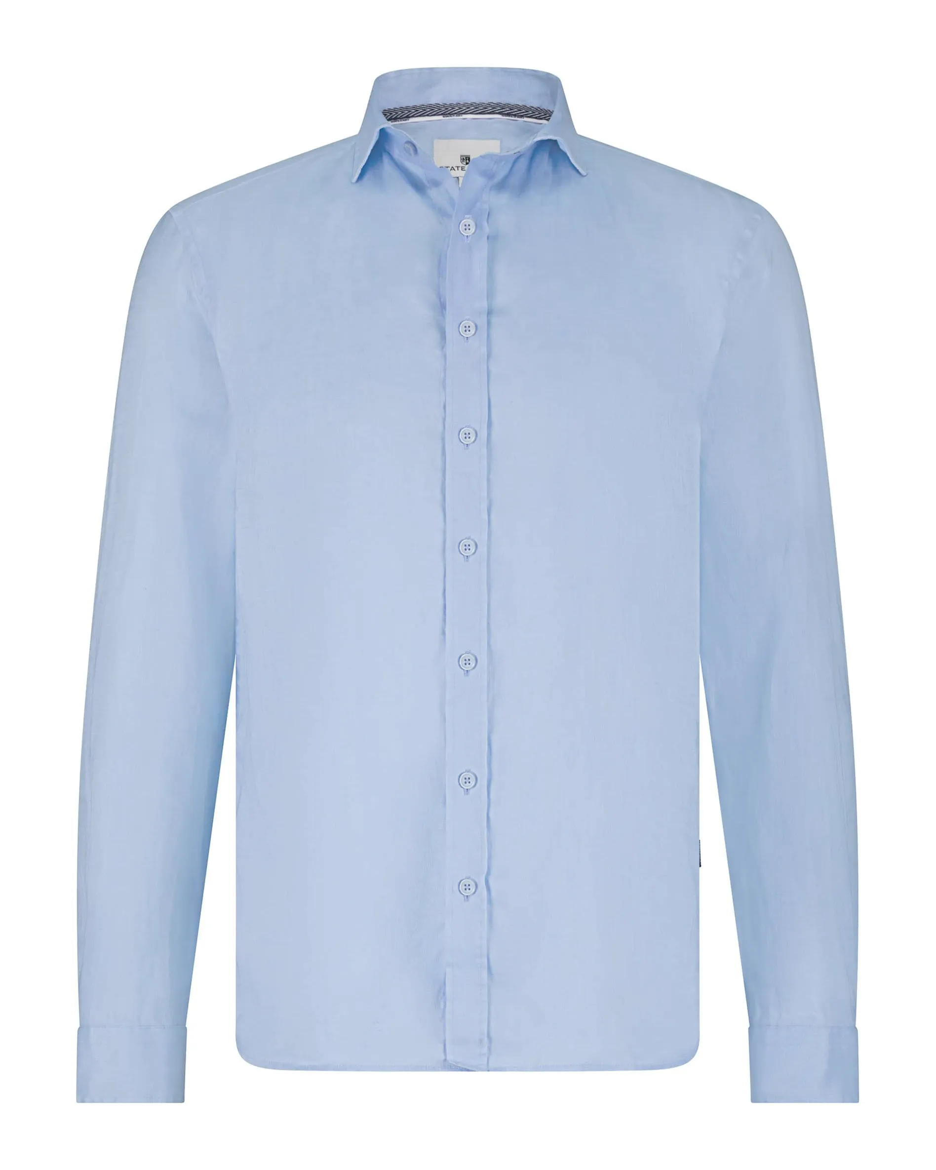 State of Art Casual Overhemd LM Licht blauw 101793-001-4XL
