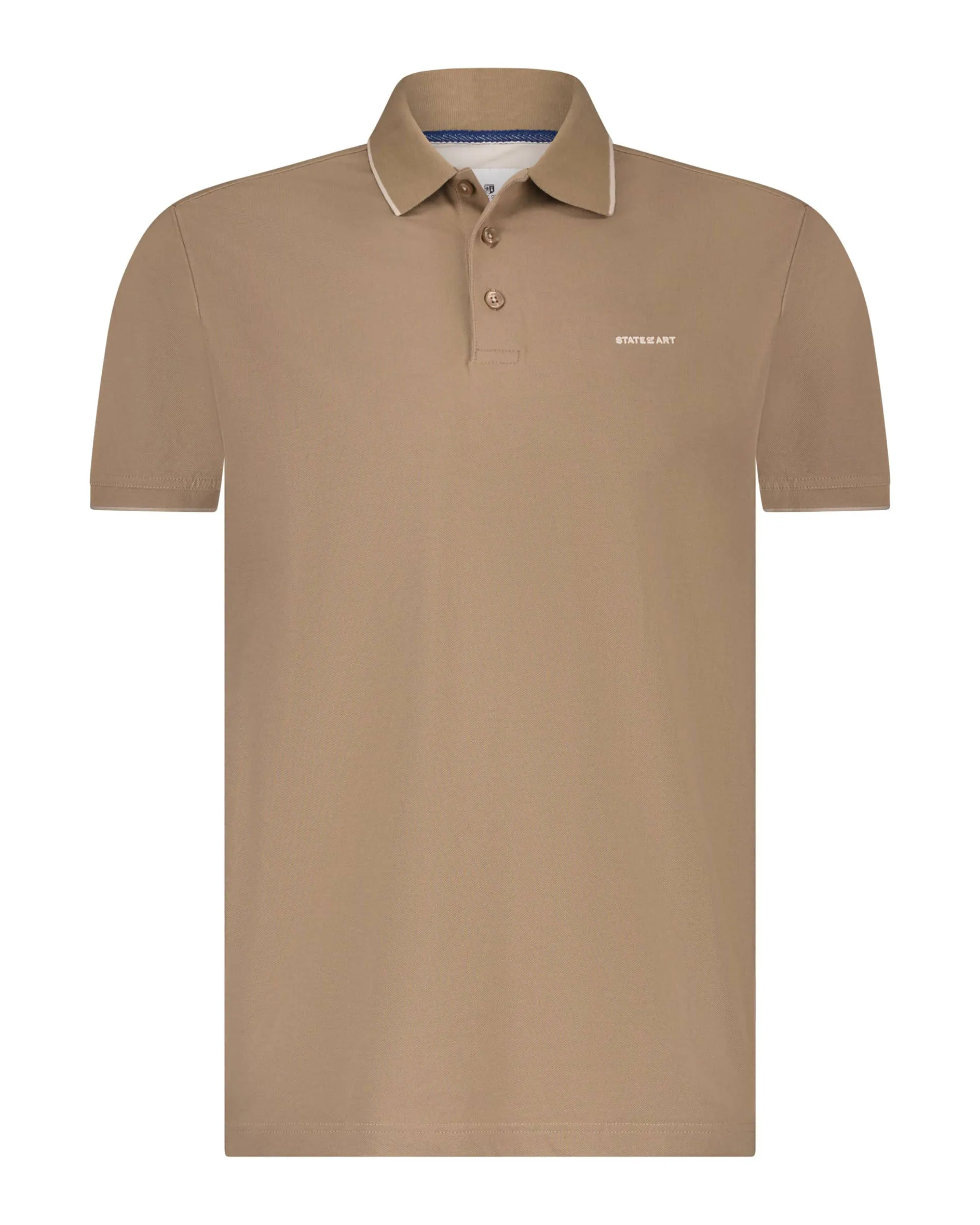 State of Art Polo KM Beige 101797-001-4XL