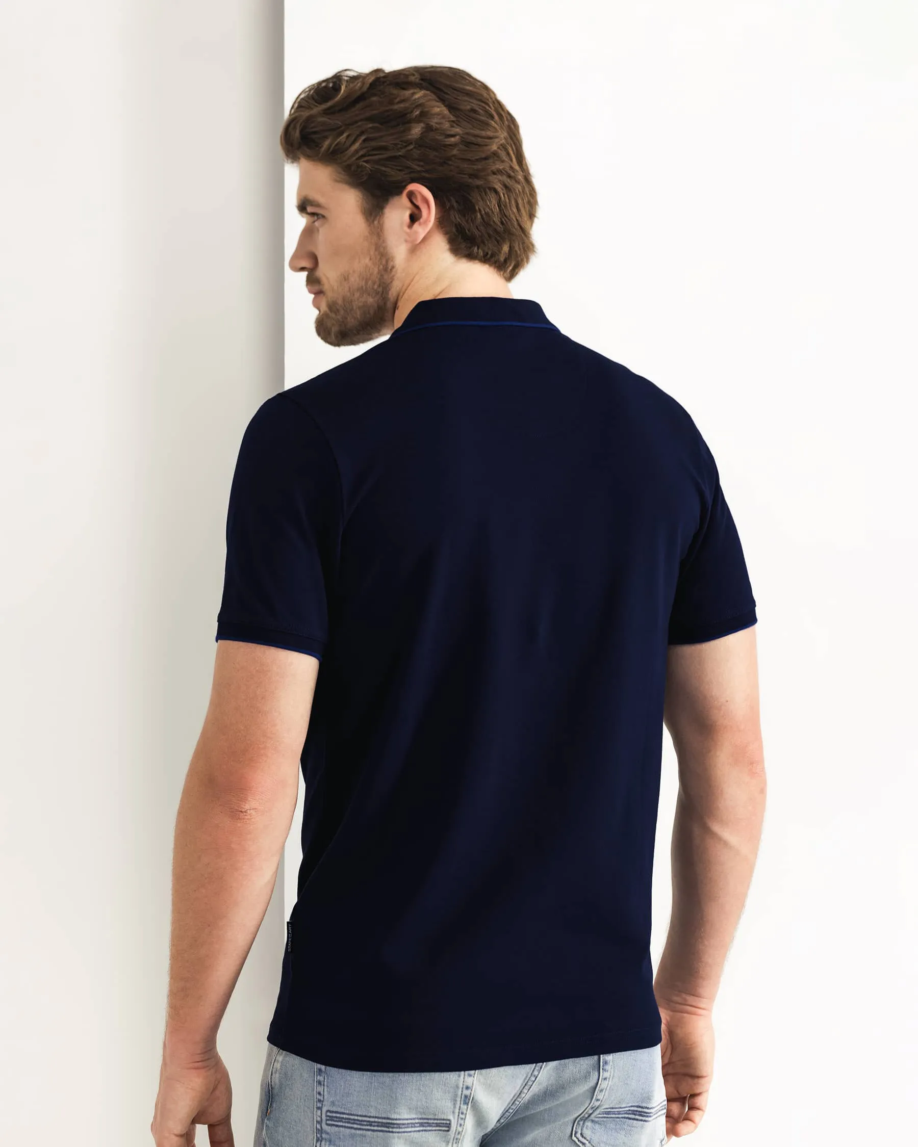 State of Art Polo KM Donker blauw 101805-001-4XL