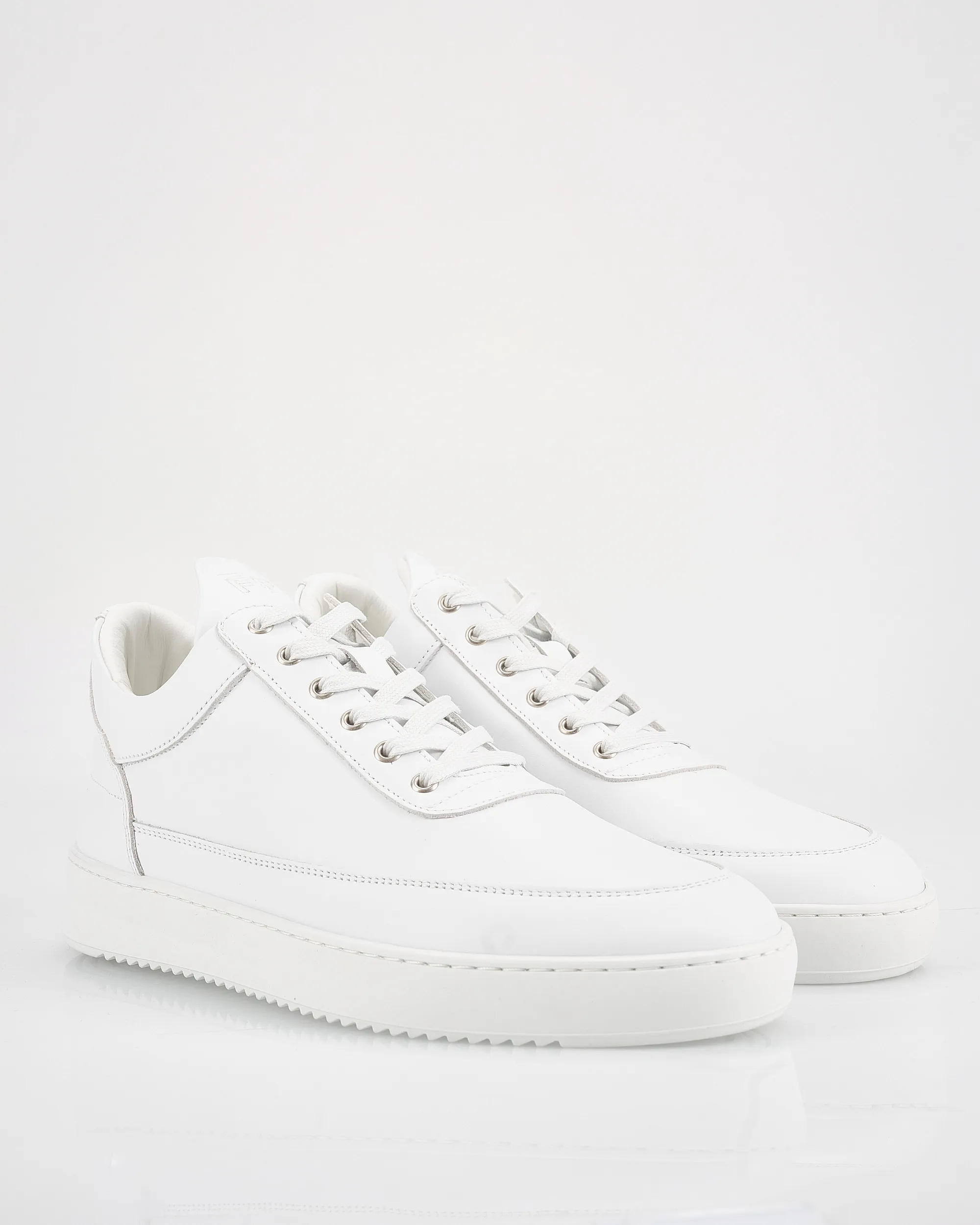 Filling Pieces Low Top Nappa All White Sneakers Wit 101854-001-40