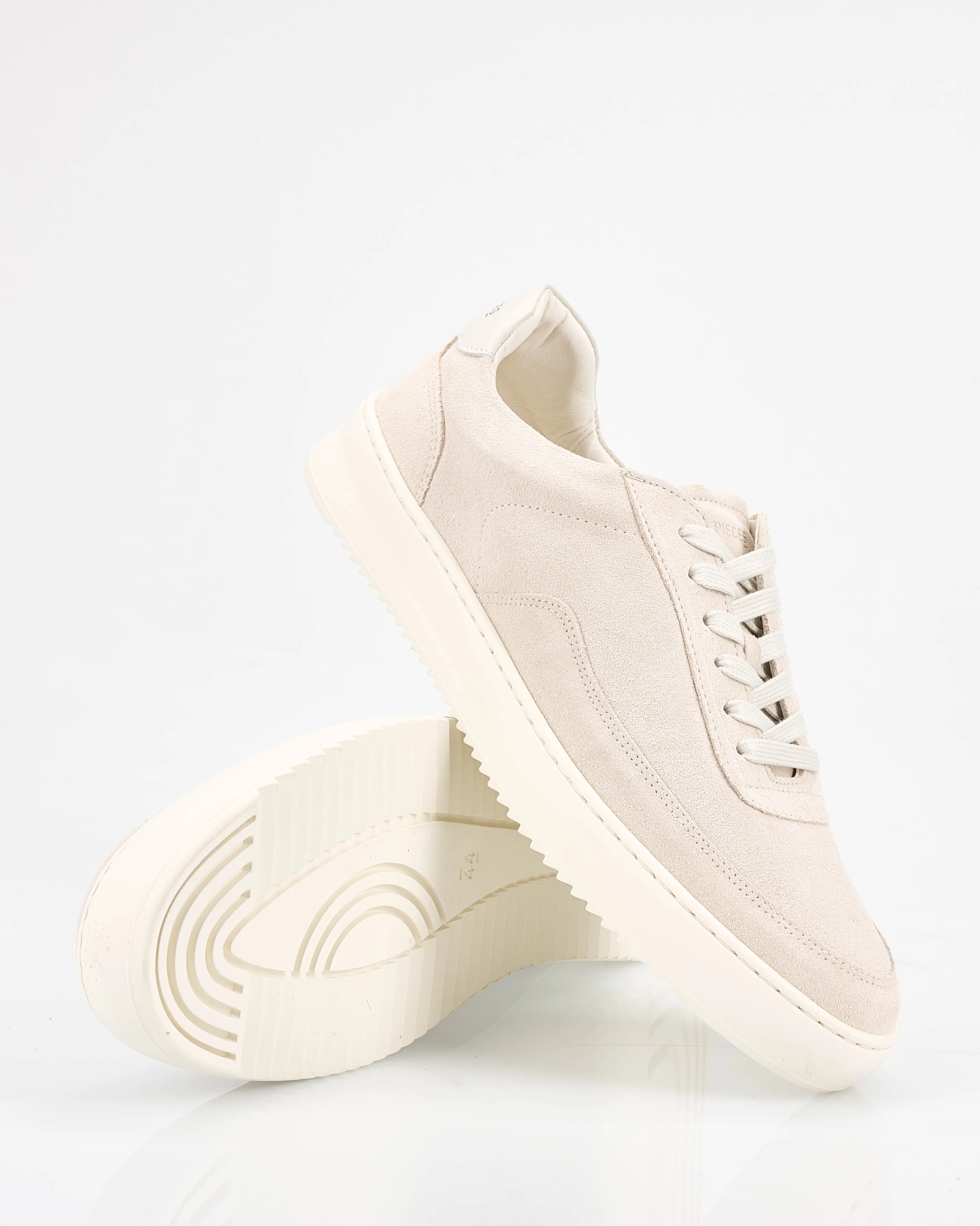 Filling Pieces Mondo Suede Off White Sneakers Ecru 101857-001-40