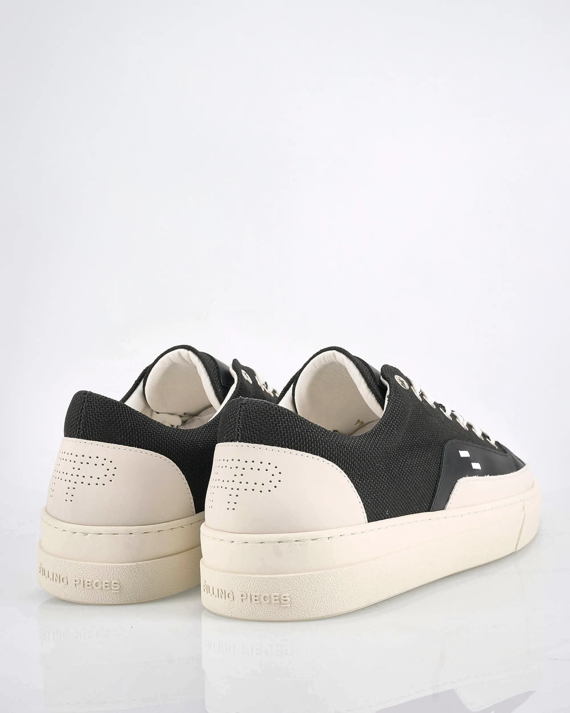 Filling Pieces Riviera Low Black Sneakers Zwart 101859-001-40