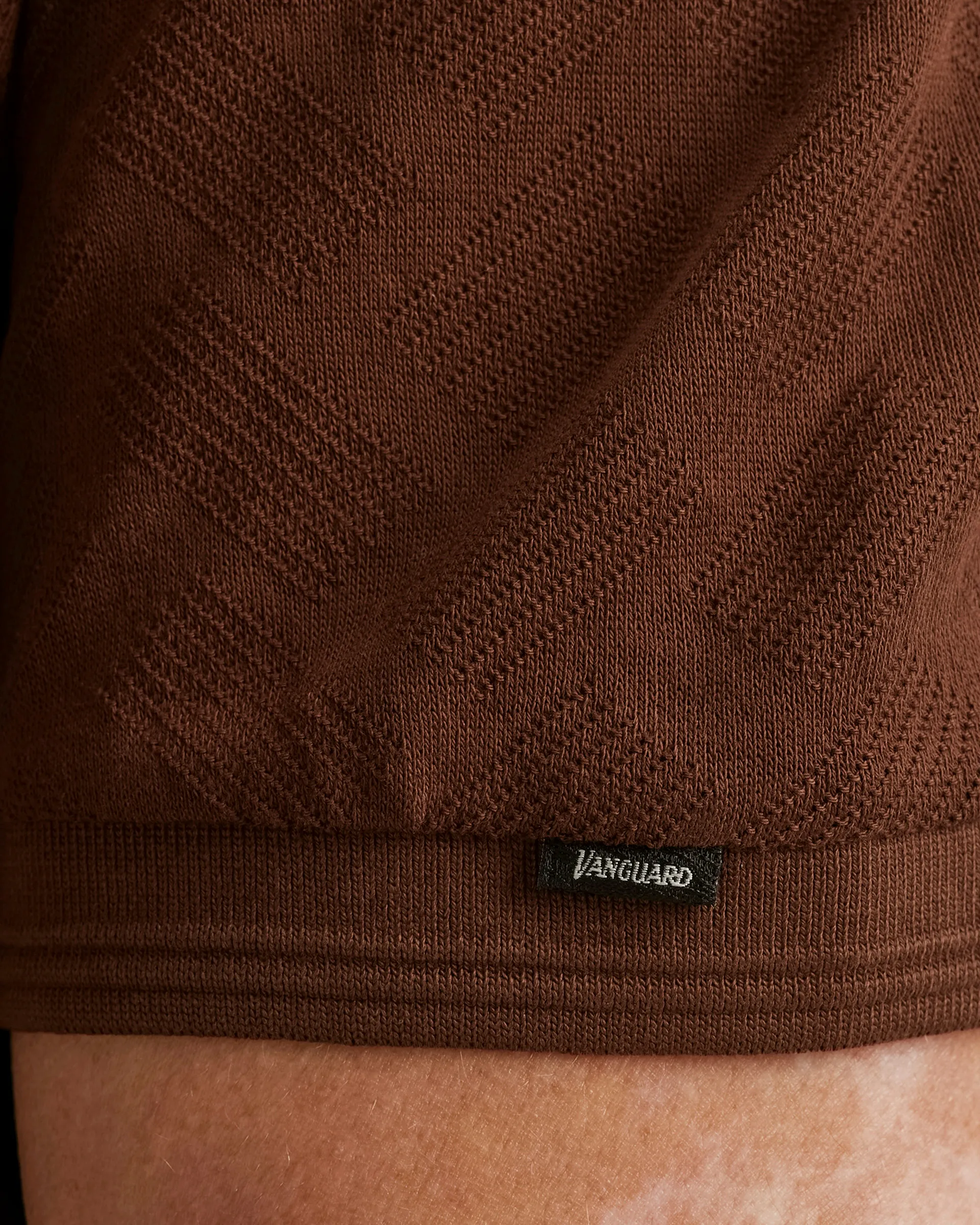 Vanguard Polo KM Bruin 101903-001-L