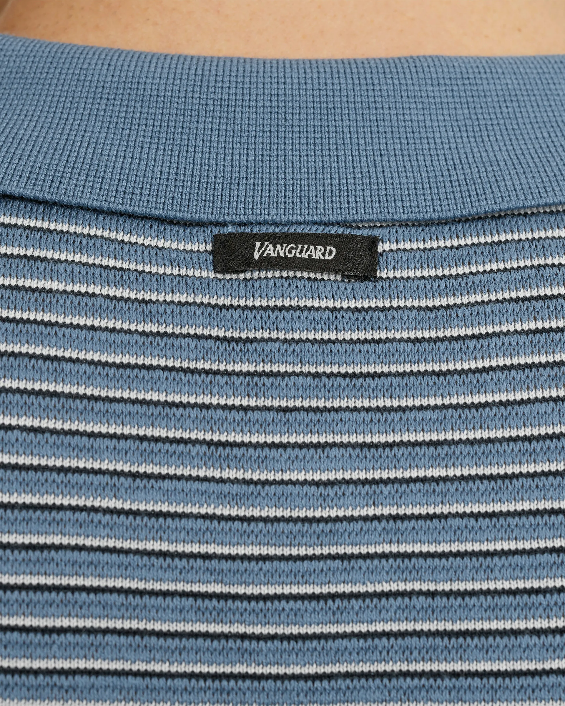 Vanguard Polo KM Blauw 101905-001-L