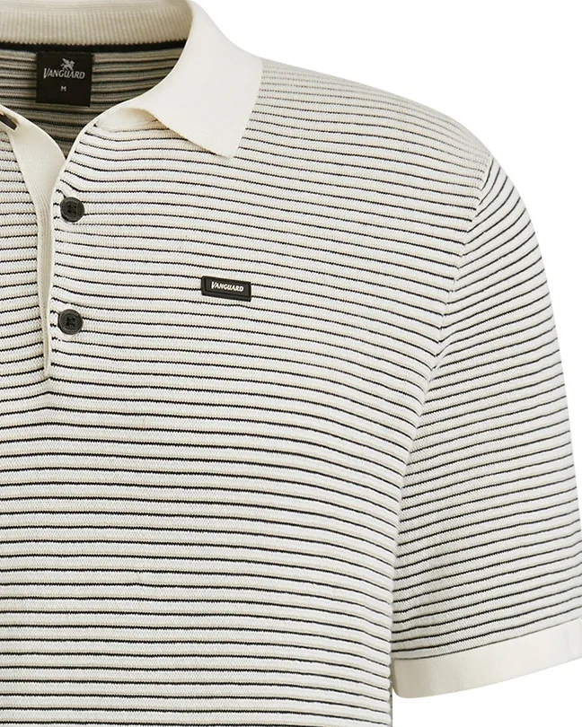 Vanguard Polo KM Ecru 101906-001-L