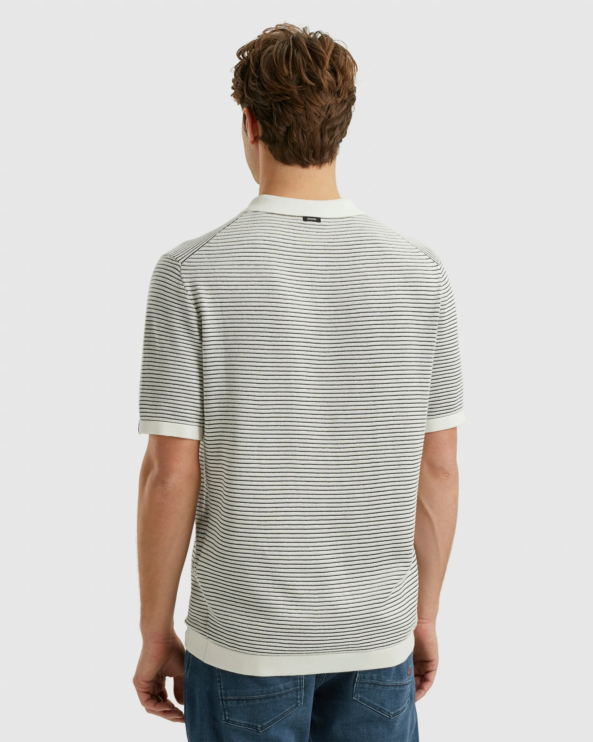 Vanguard Polo KM Ecru 101906-001-L