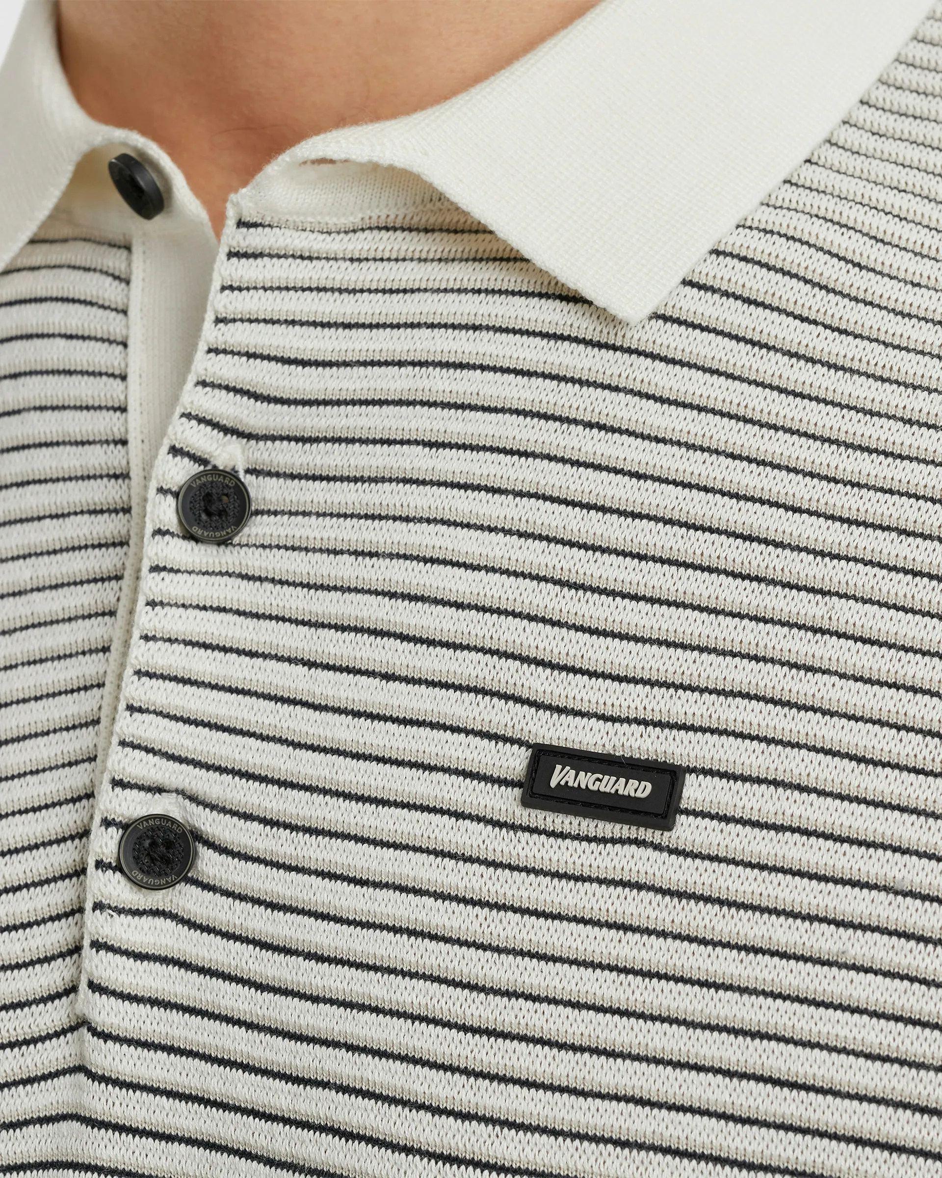 Vanguard Polo KM Ecru 101906-001-L