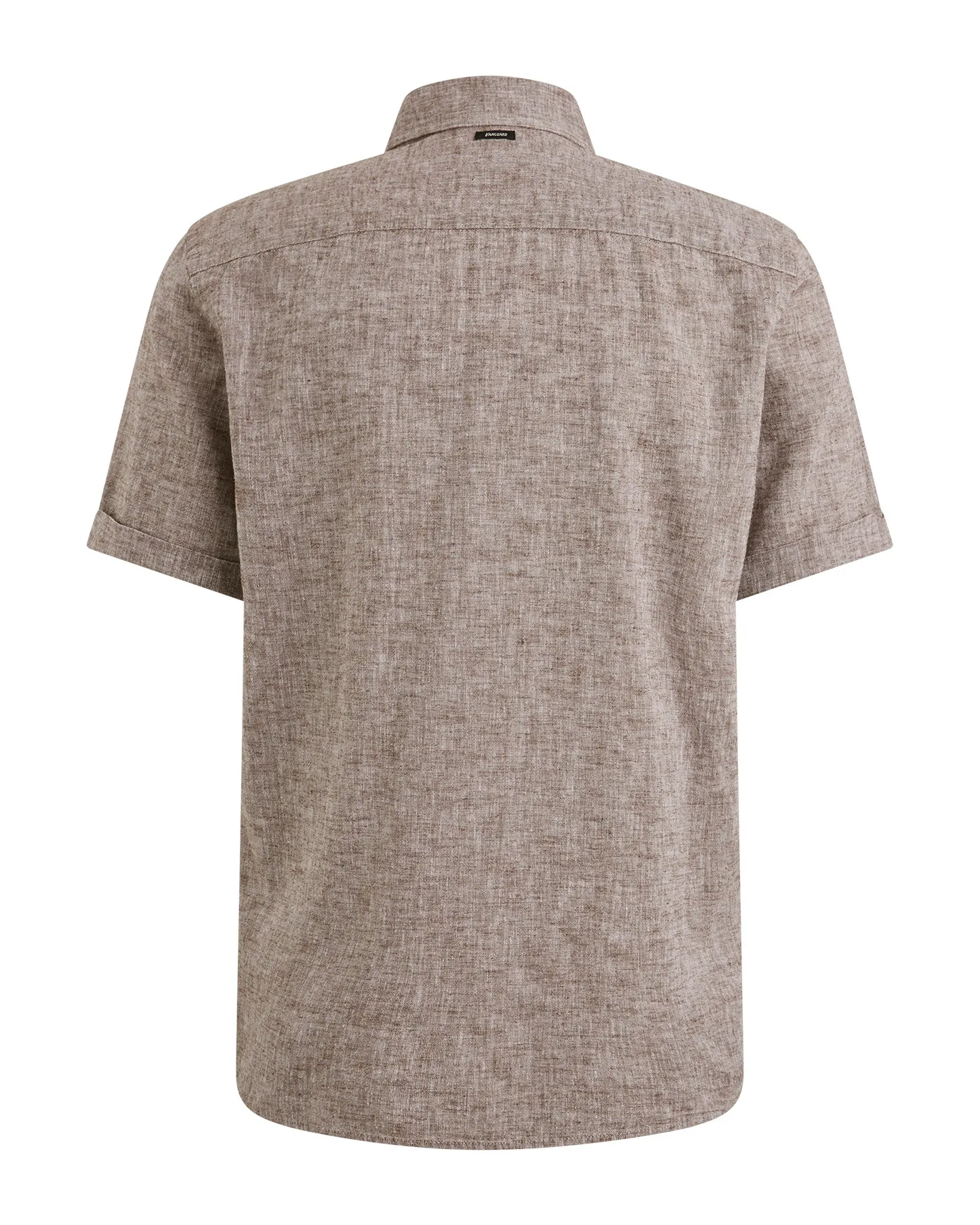 Vanguard Casual Overhemd KM Bruin 101907-001-L