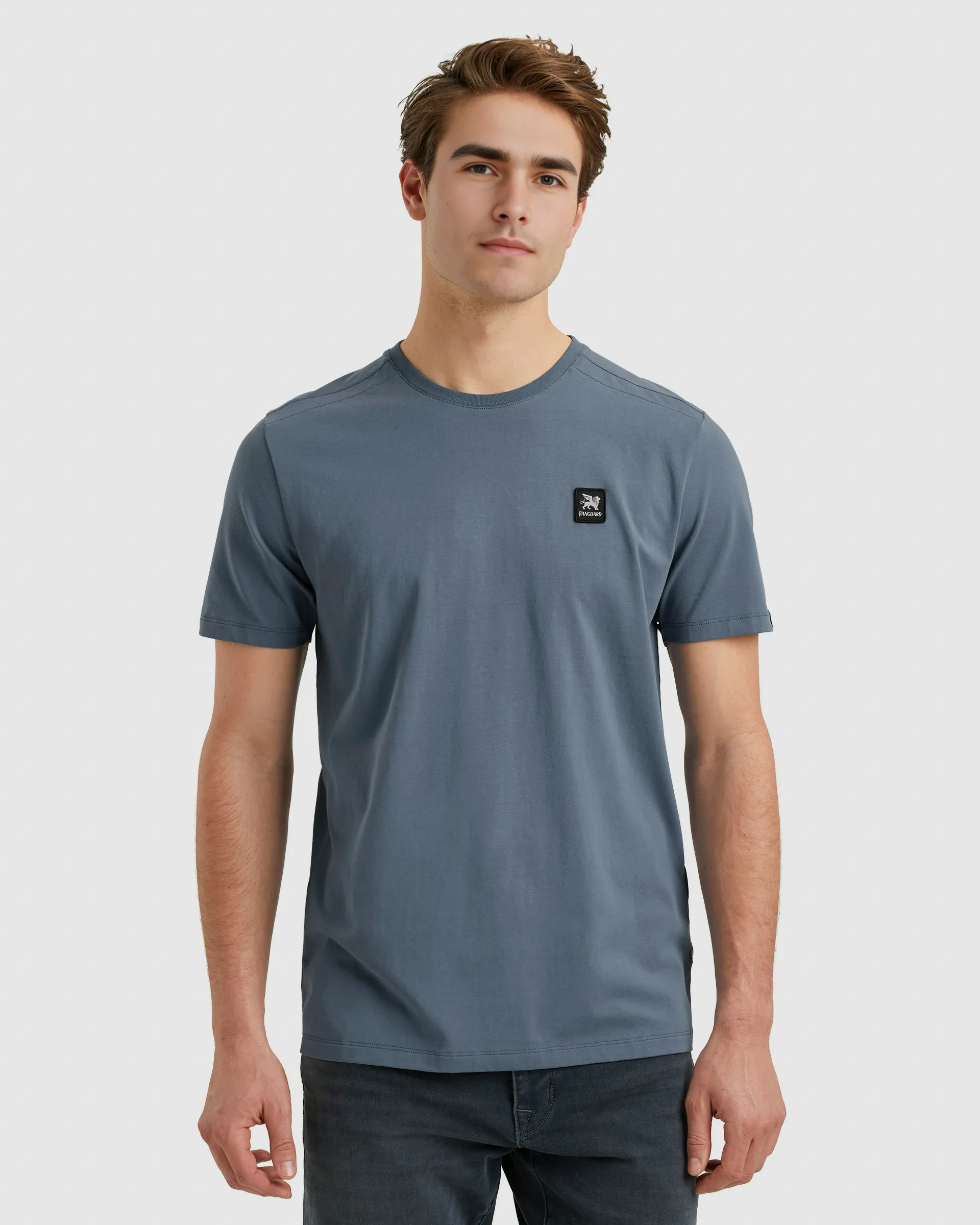 Vanguard T-shirt KM Blauw 101911-001-L