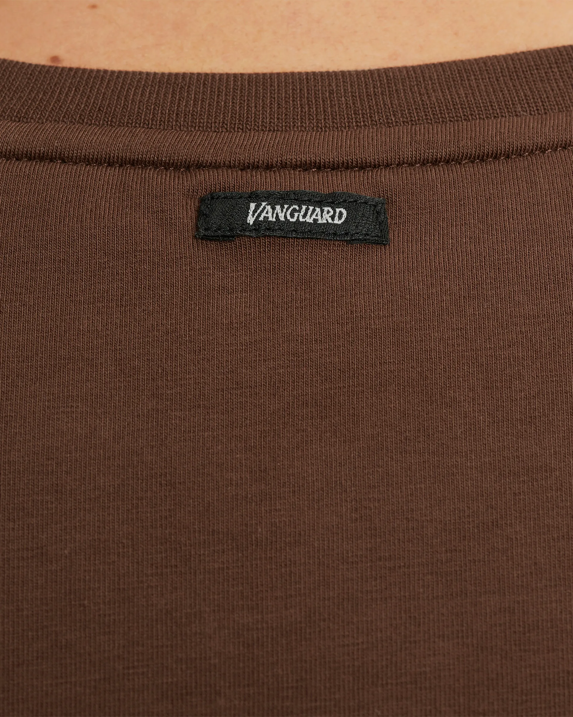 Vanguard T-shirt KM Bruin 101912-001-L