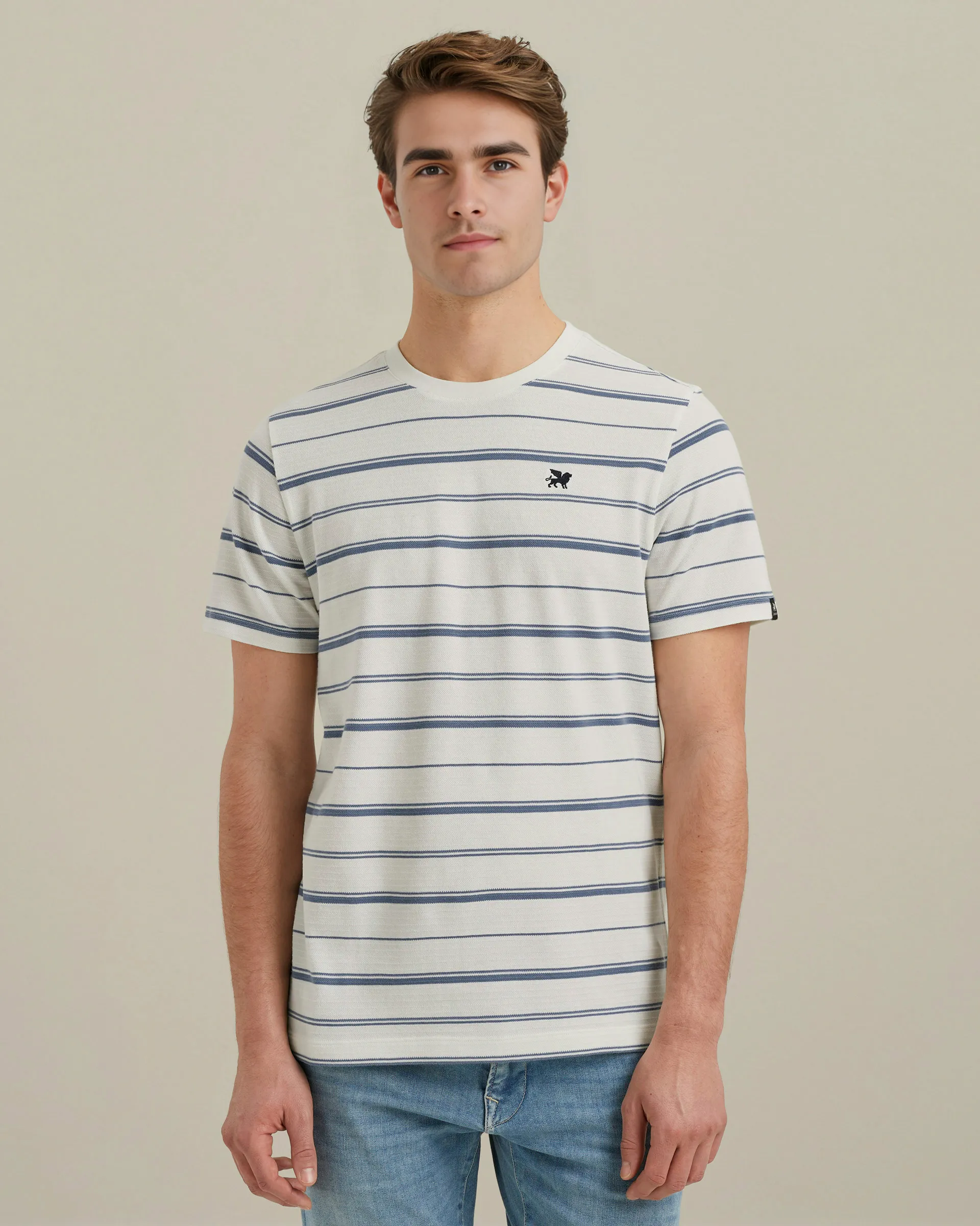 Vanguard T-shirt KM Ecru 101913-001-L