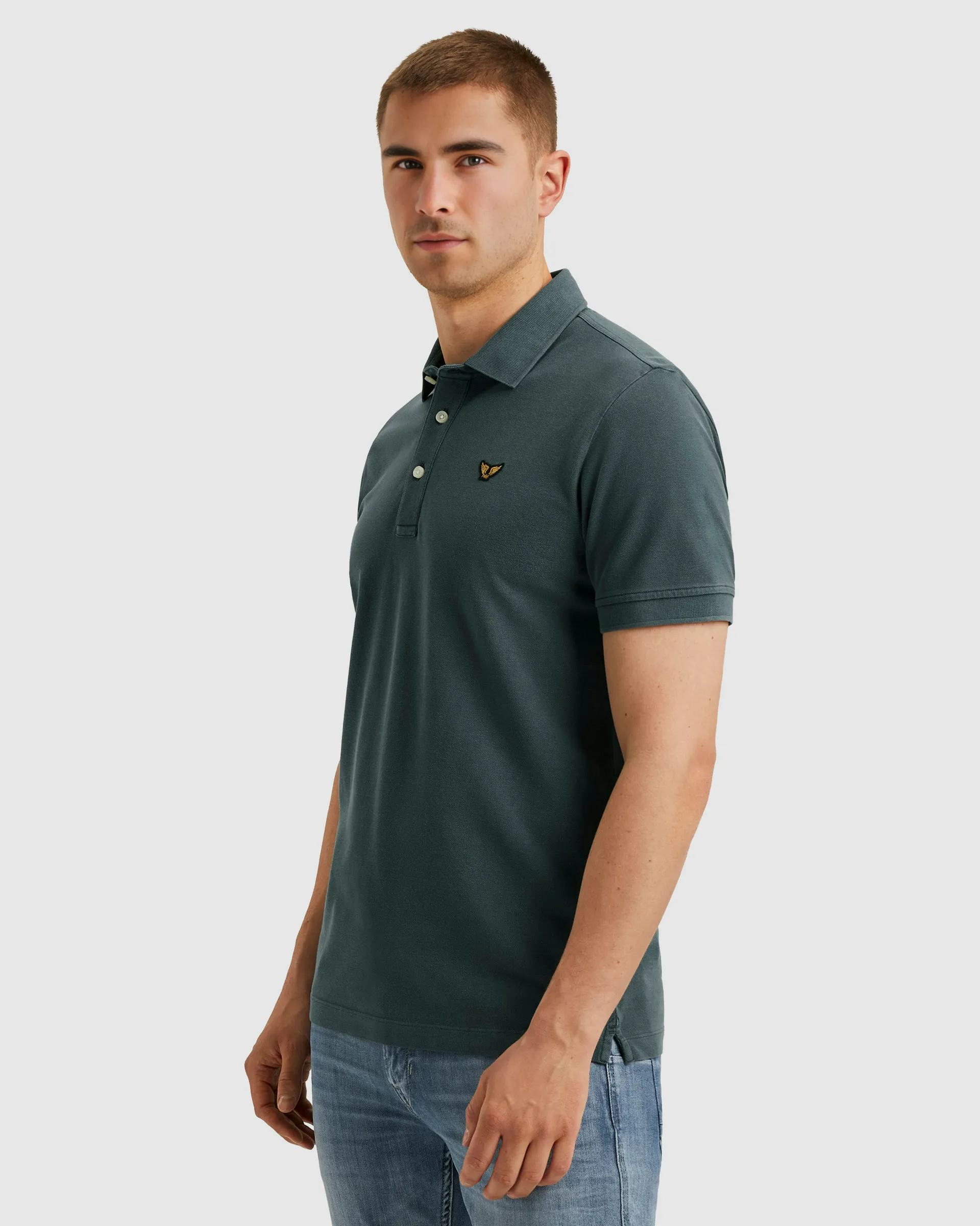 PME Legend Polo KM Antraciet 101914-001-L