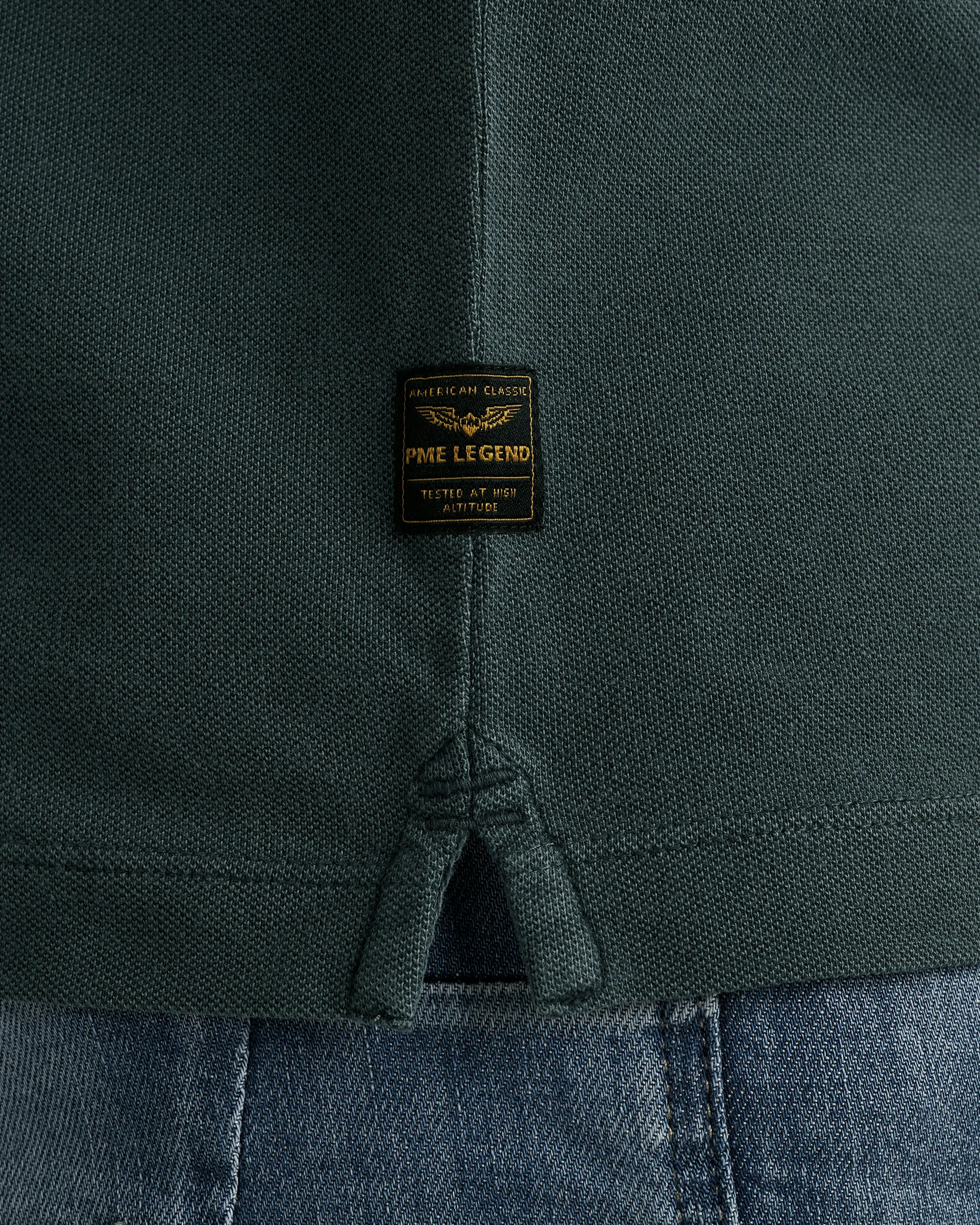 PME Legend Polo KM Antraciet 101914-001-L