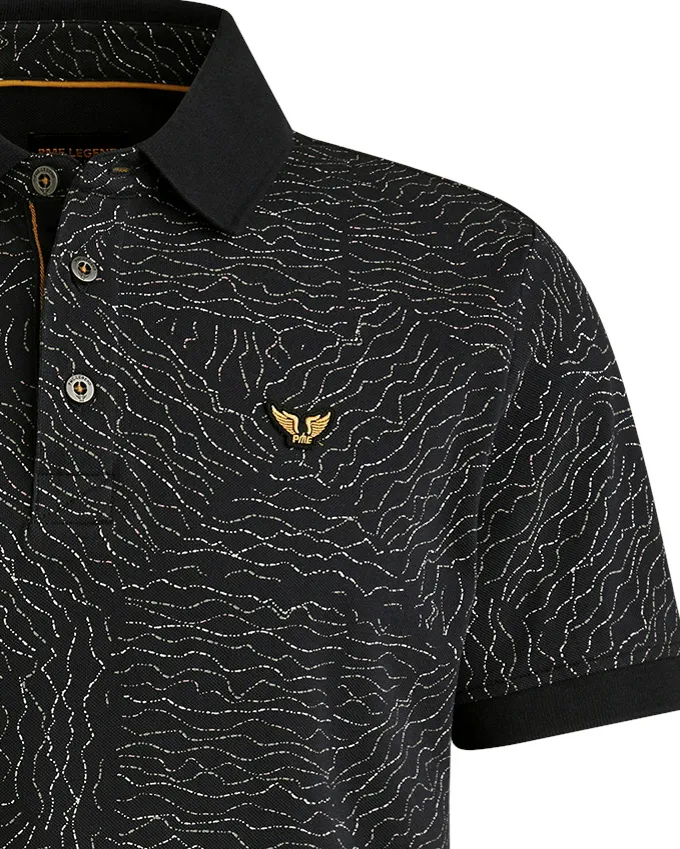 PME Legend Polo KM Blauw 101915-001-L