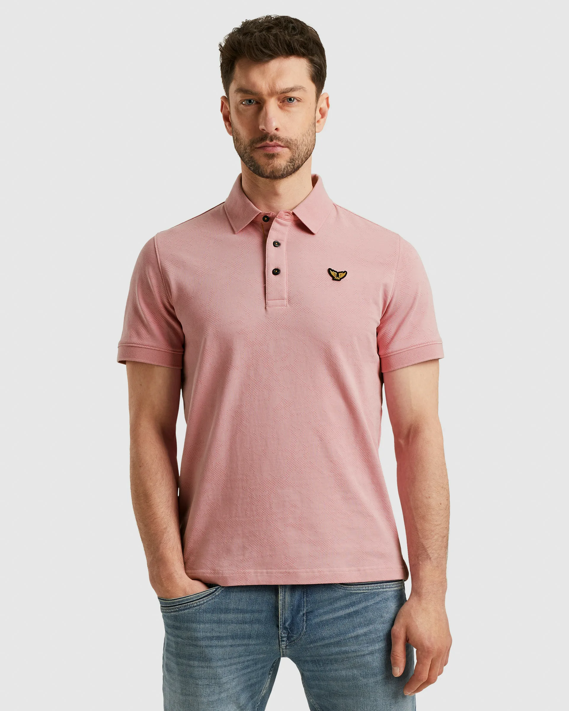 PME Legend Polo KM Paars 101916-001-L