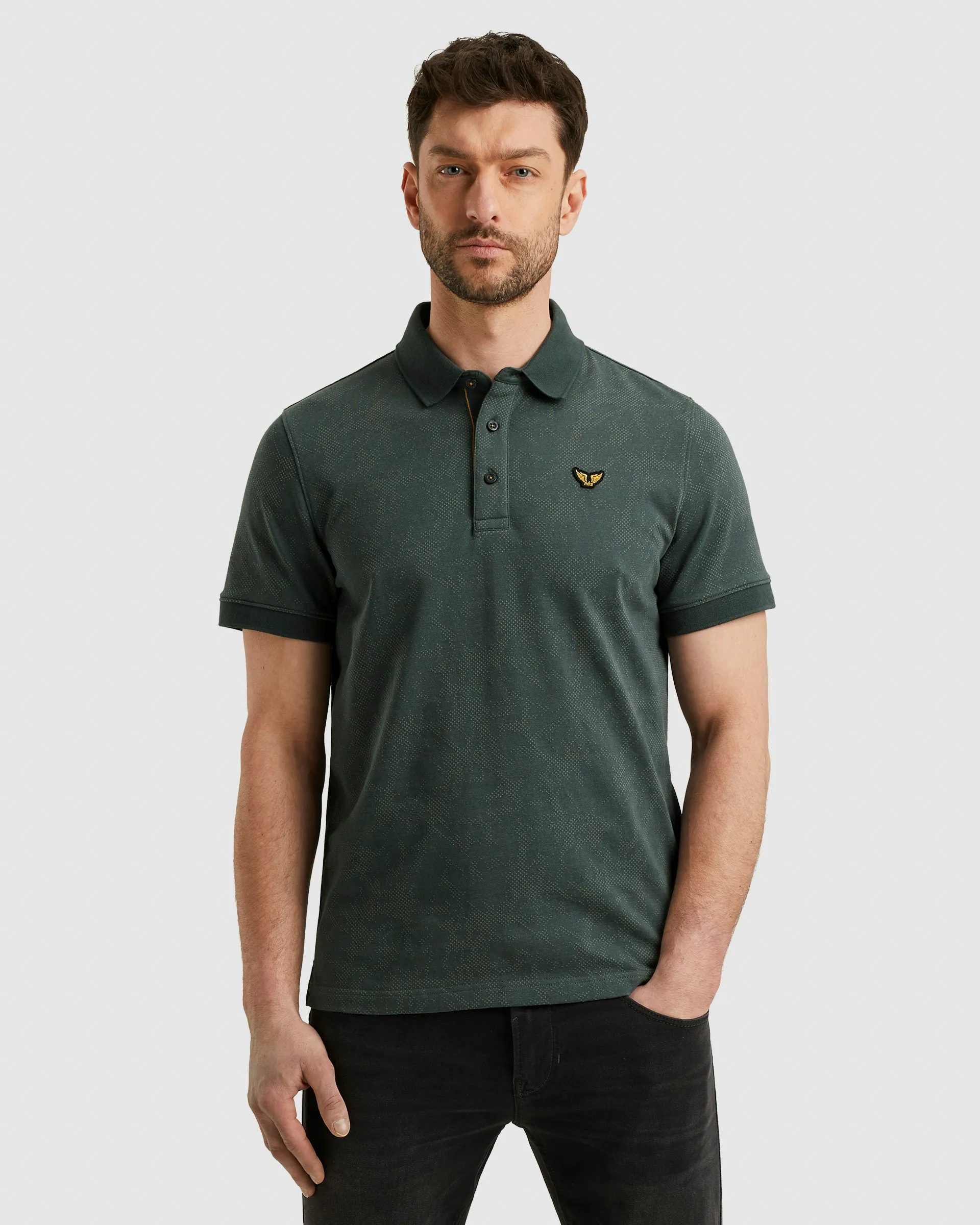 PME Legend Polo KM Antraciet 101917-001-L