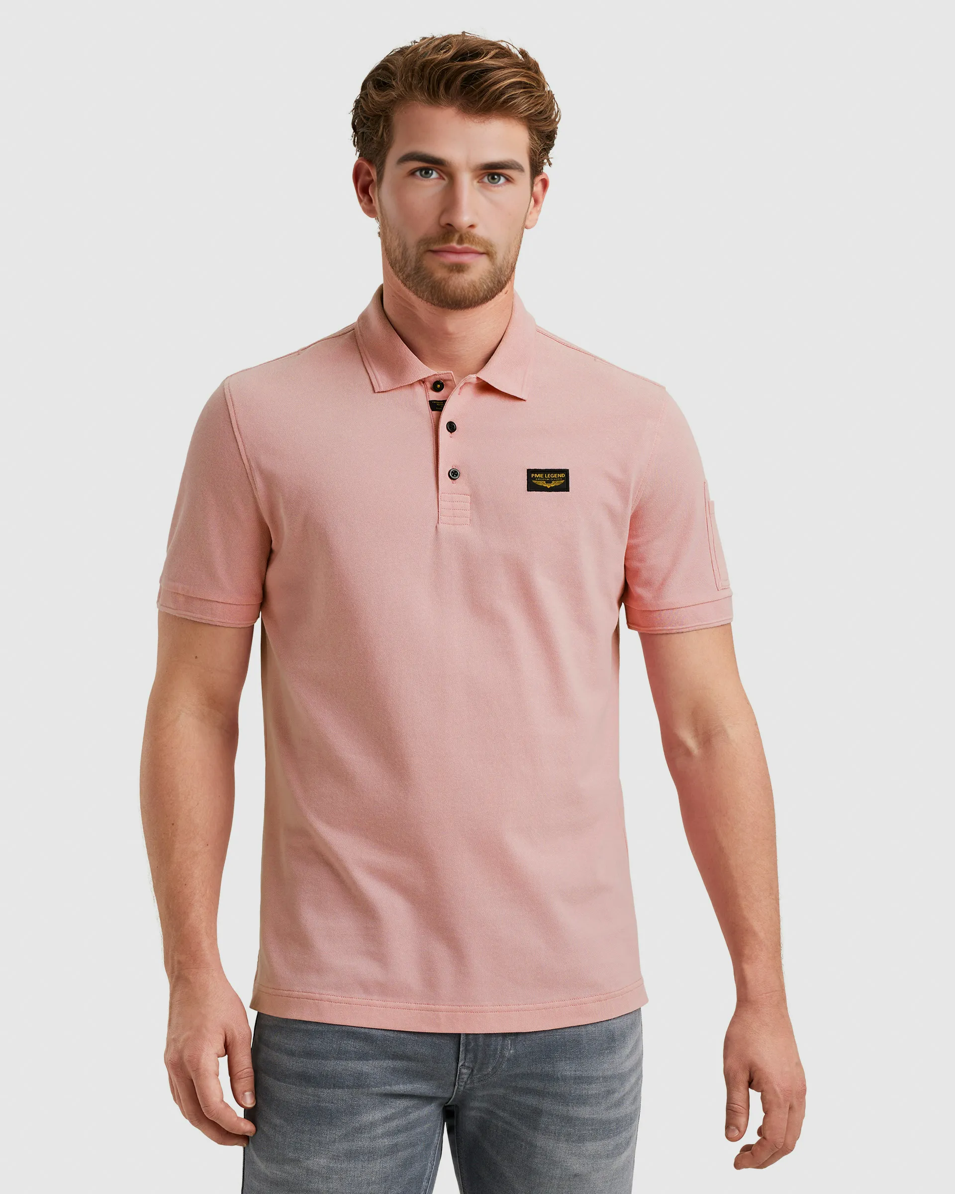 PME Legend Polo KM Paars 101919-001-L