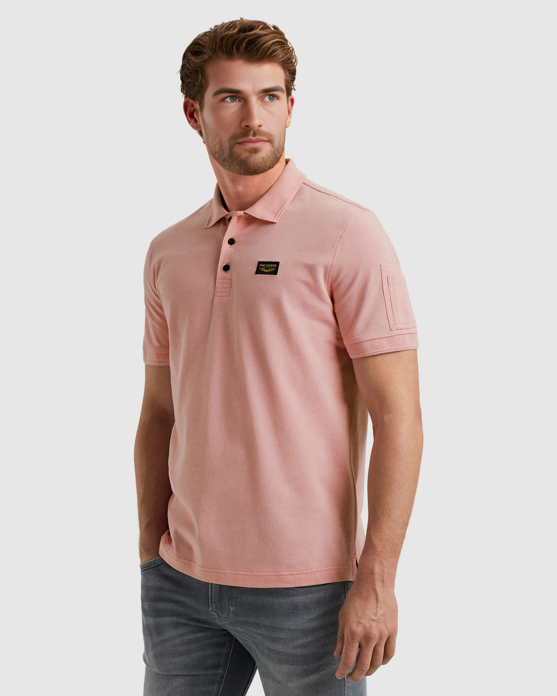 PME Legend Polo KM Paars 101919-001-L
