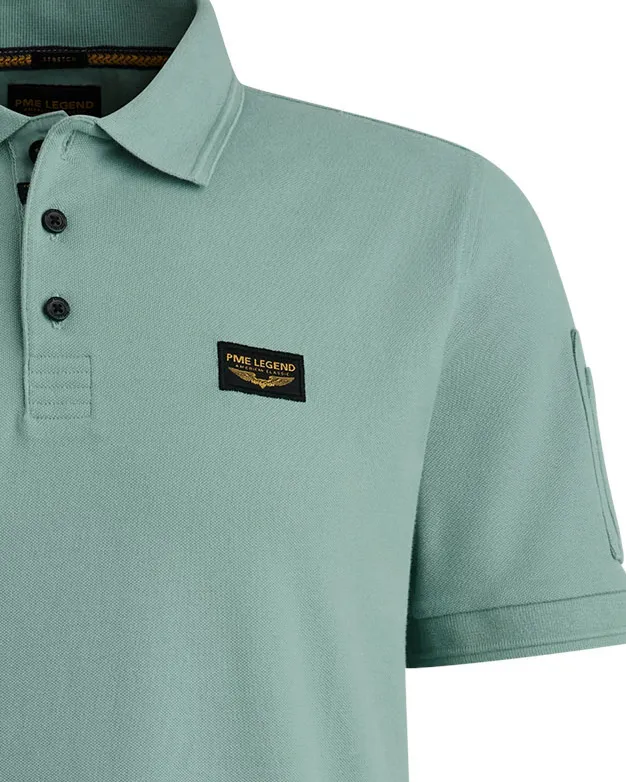 PME Legend Polo KM Blauw 101920-001-L