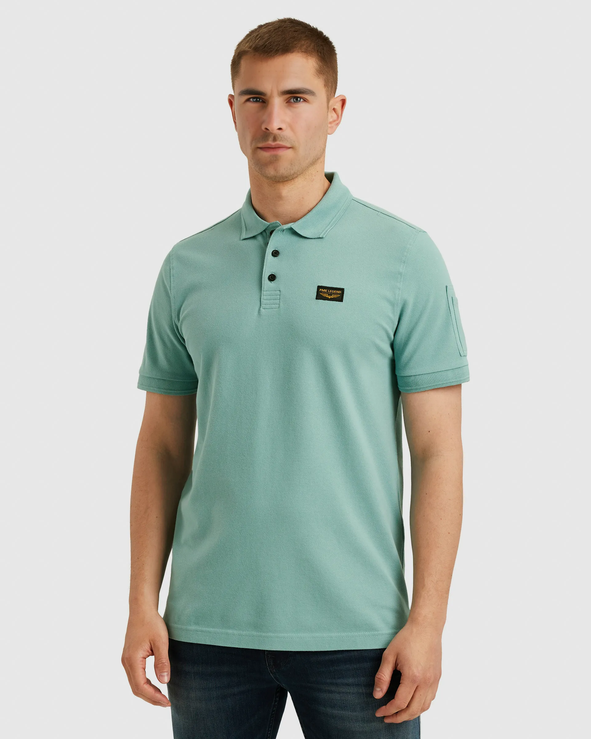 PME Legend Polo KM Blauw 101920-001-L