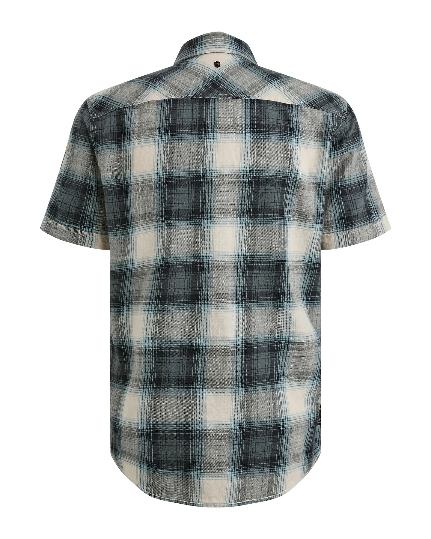 PME Legend Casual Overhemd KM Blauw 101921-001-L