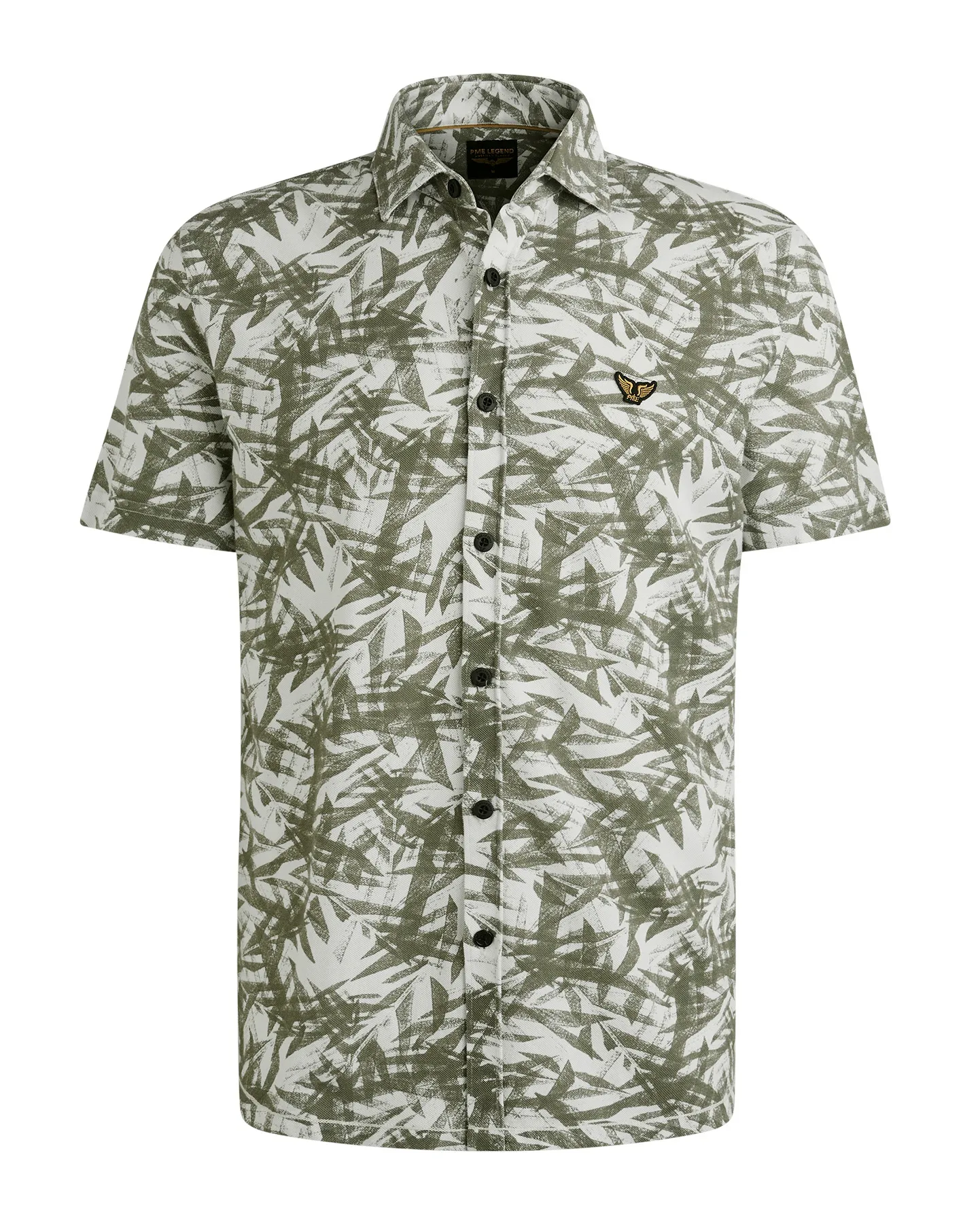 PME Legend Casual Overhemd KM Wit 101924-001-L