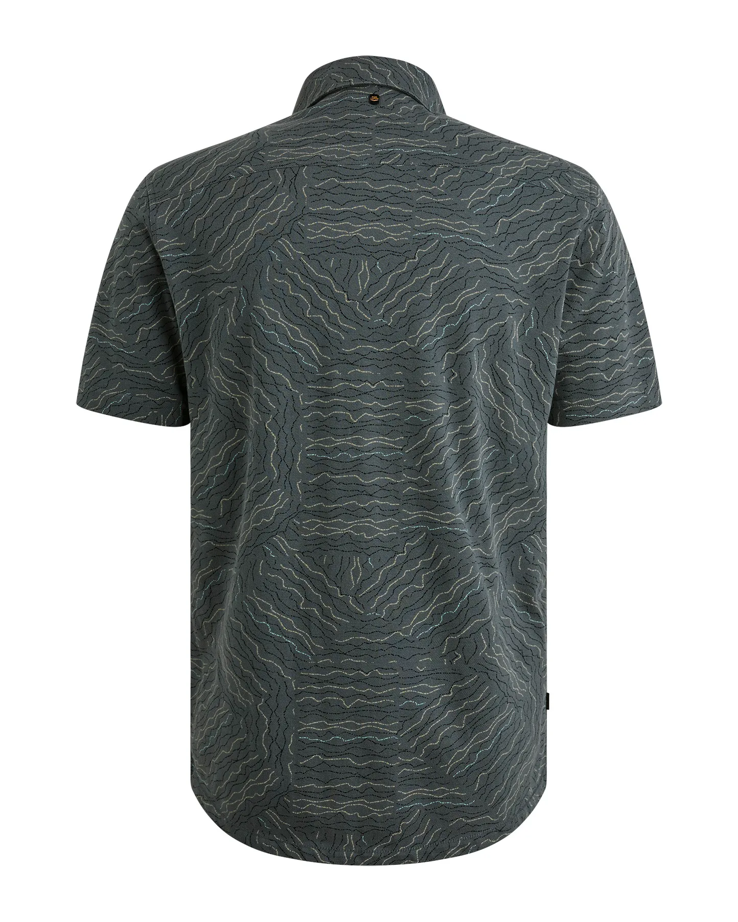 PME Legend Casual Overhemd KM Antraciet 101926-001-L