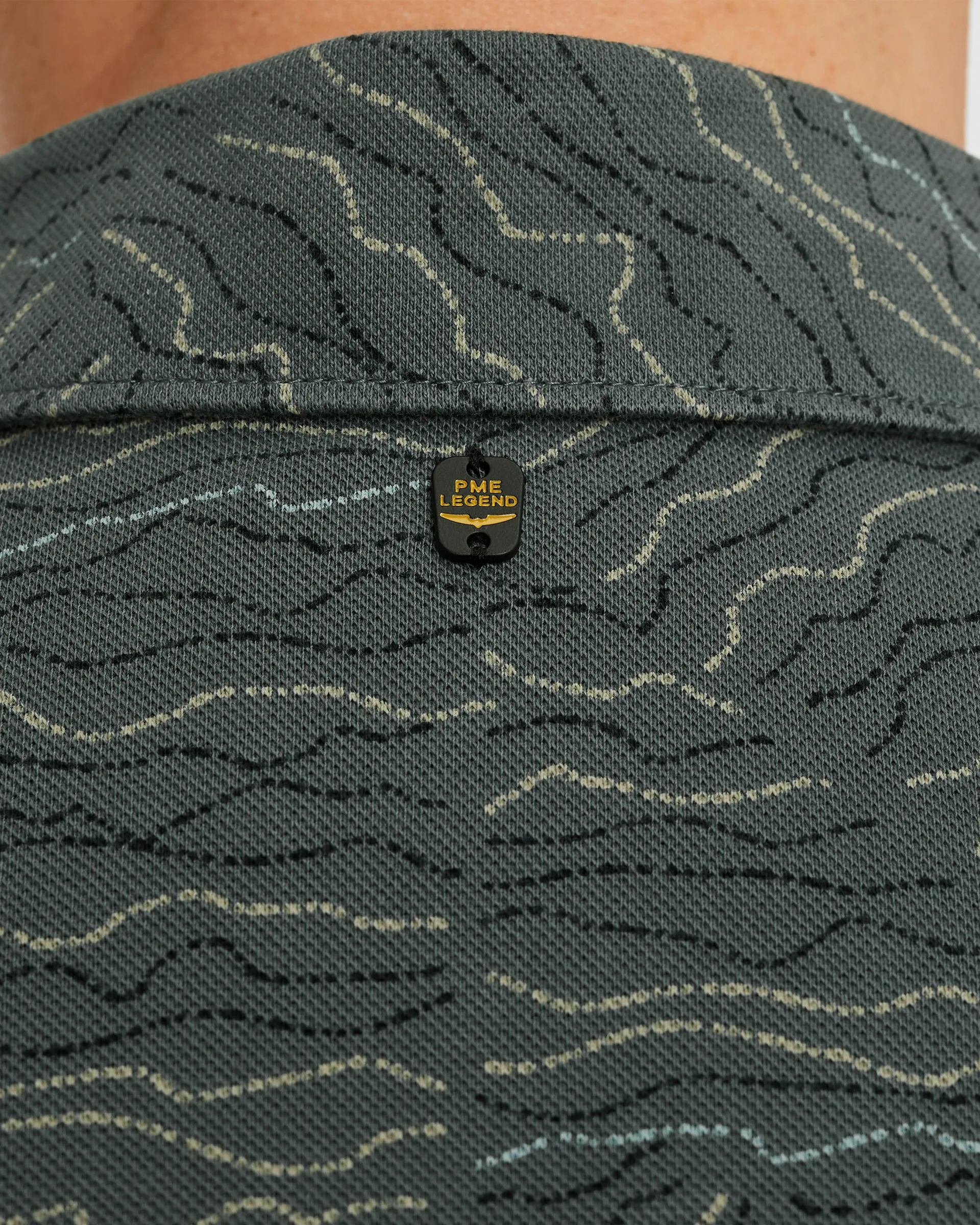 PME Legend Casual Overhemd KM Antraciet 101926-001-L