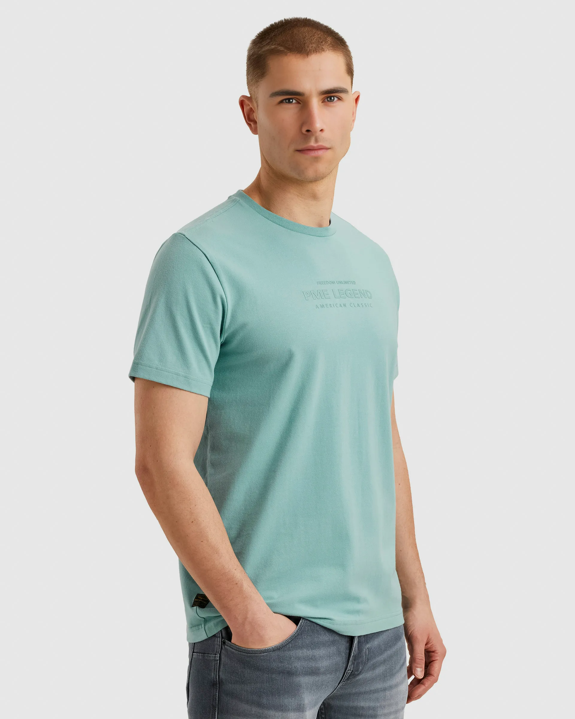 PME Legend T-shirt KM Blauw 101929-001-L