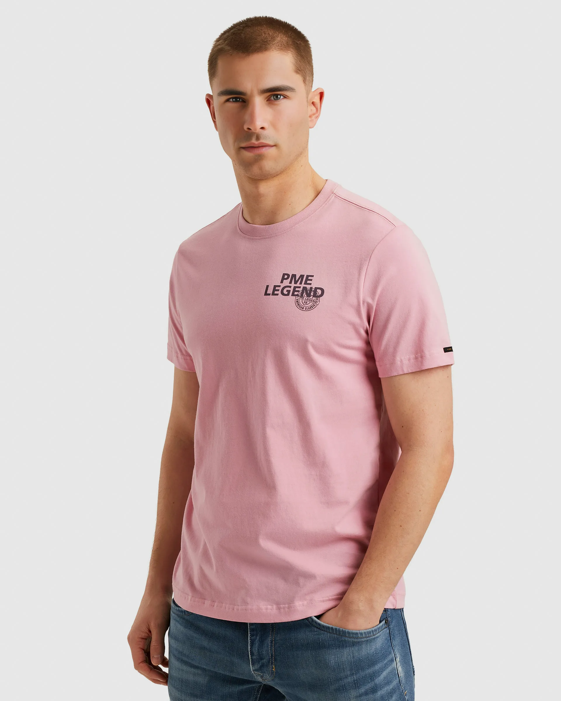 PME Legend T-shirt KM Paars 101931-001-L