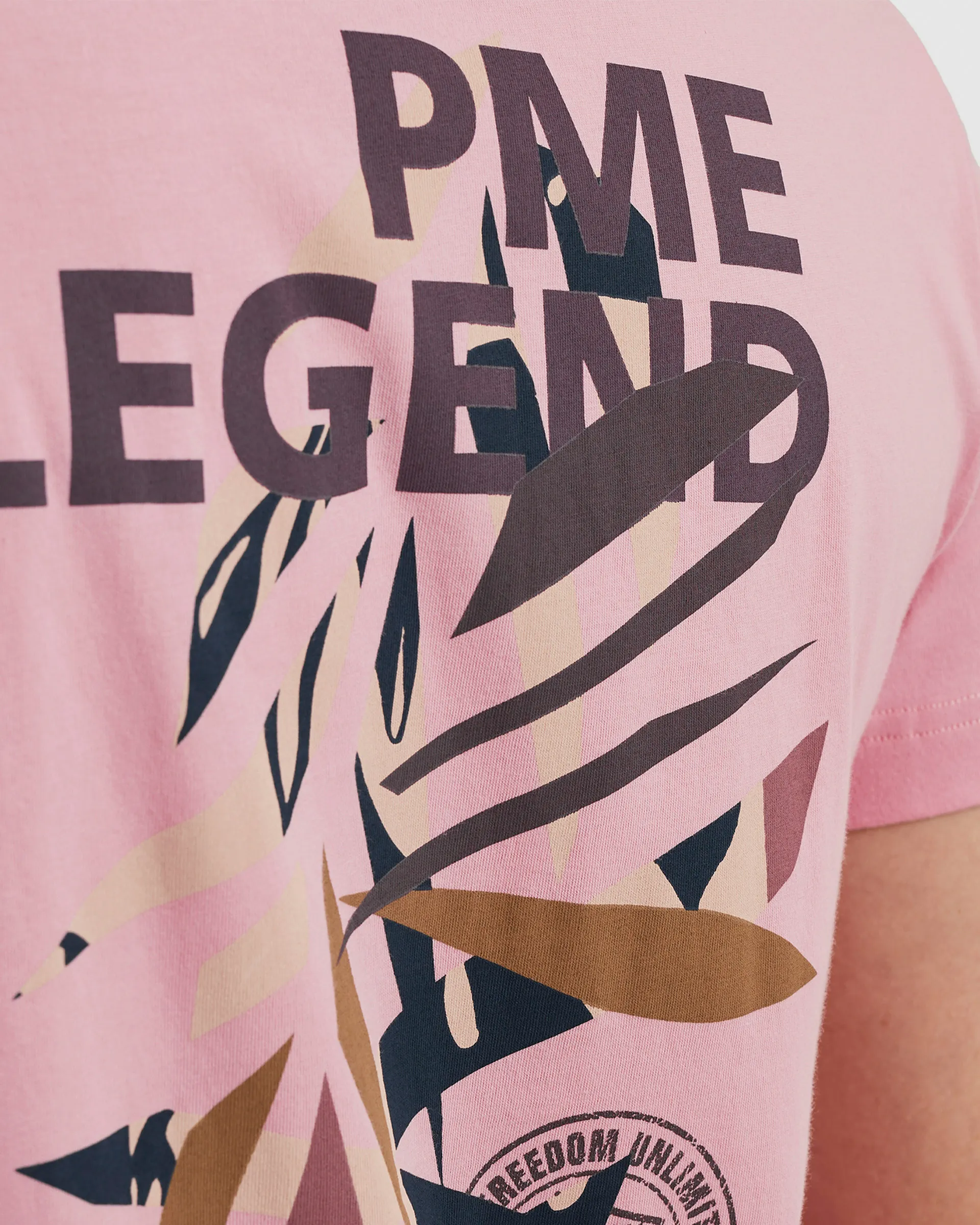 PME Legend T-shirt KM Paars 101931-001-L