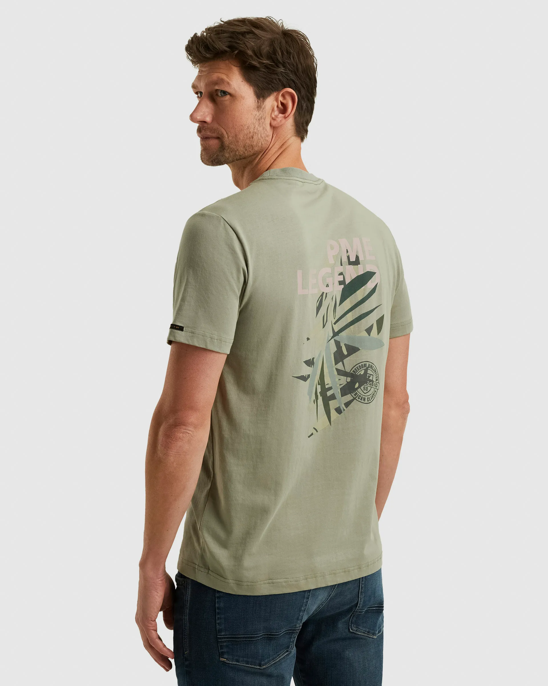 PME Legend T-shirt KM Groen 101932-001-L