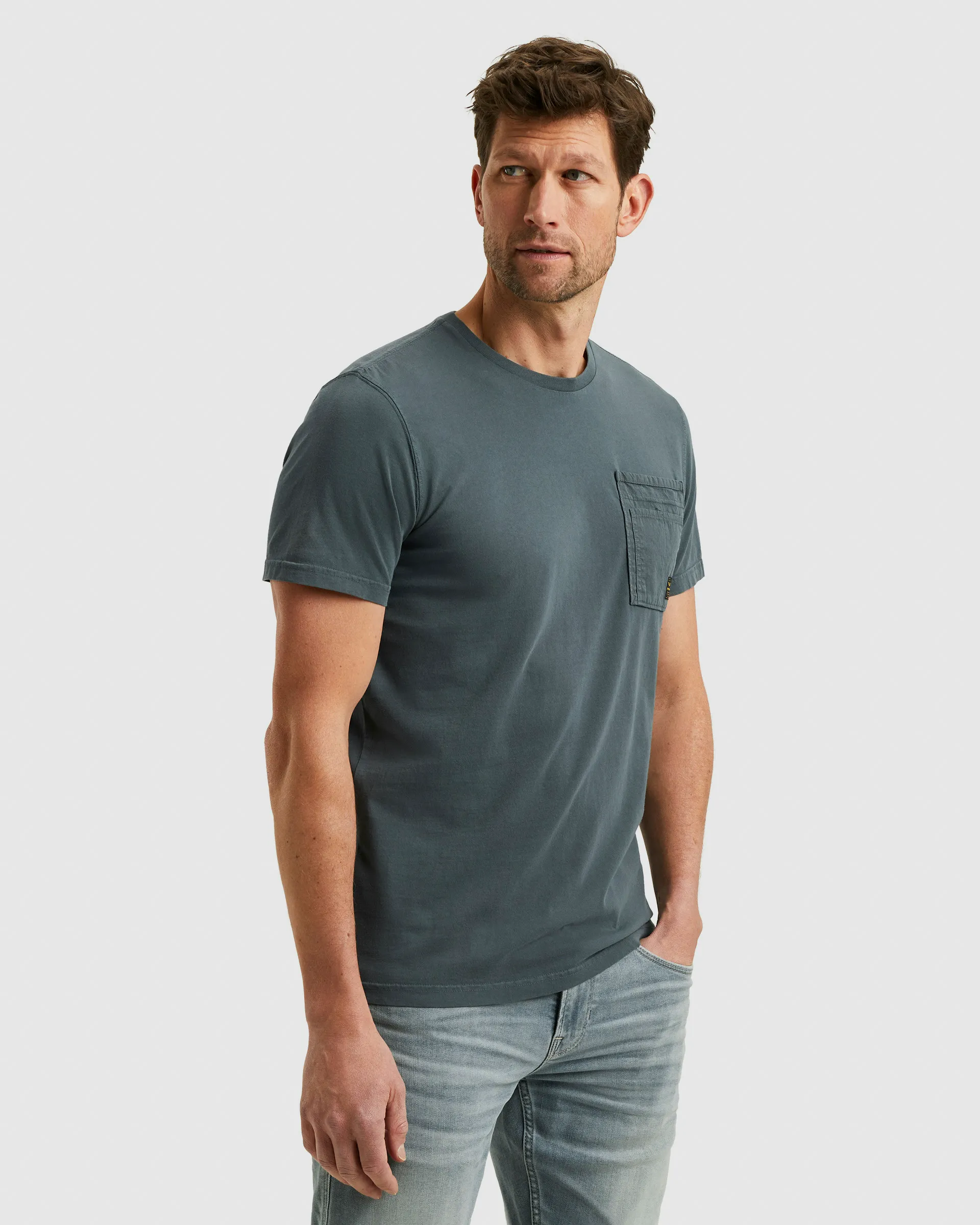 PME Legend T-shirt KM Antraciet 101934-001-L