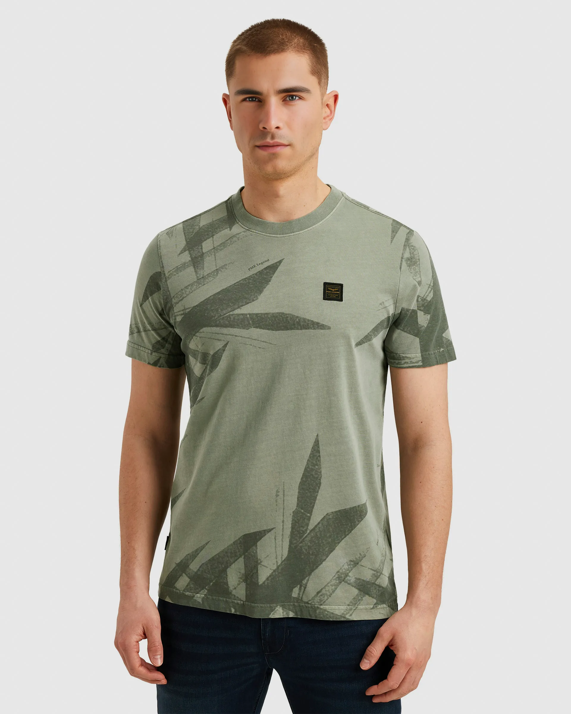 PME Legend T-shirt KM Groen 101935-001-L