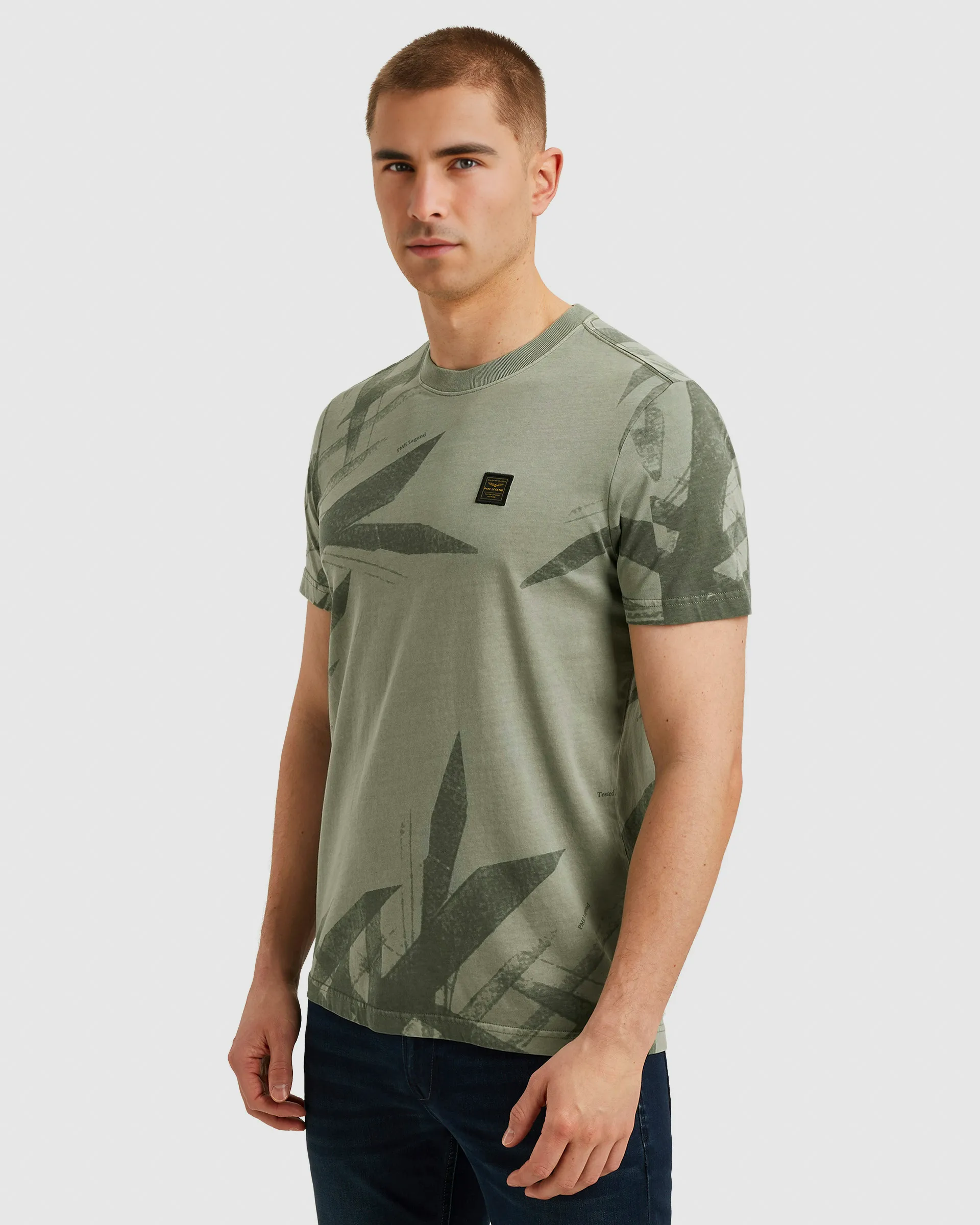 PME Legend T-shirt KM Groen 101935-001-L