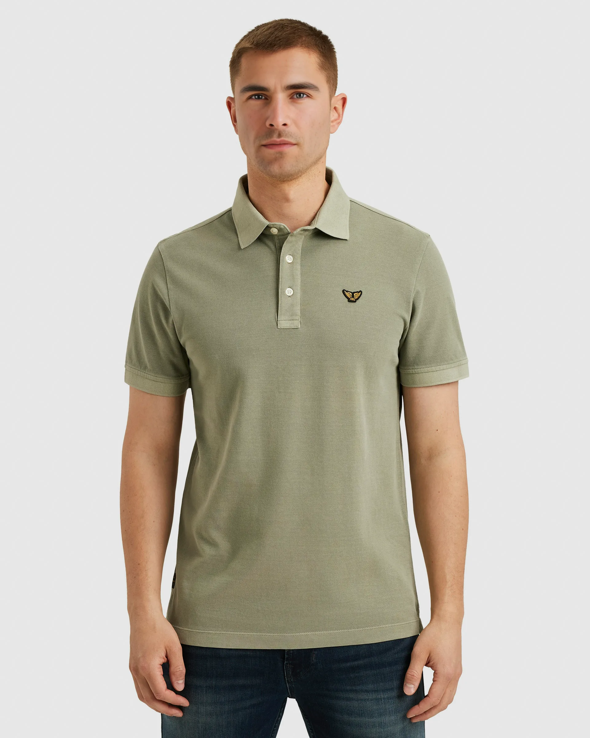 PME Legend Polo KM Groen 101942-001-L