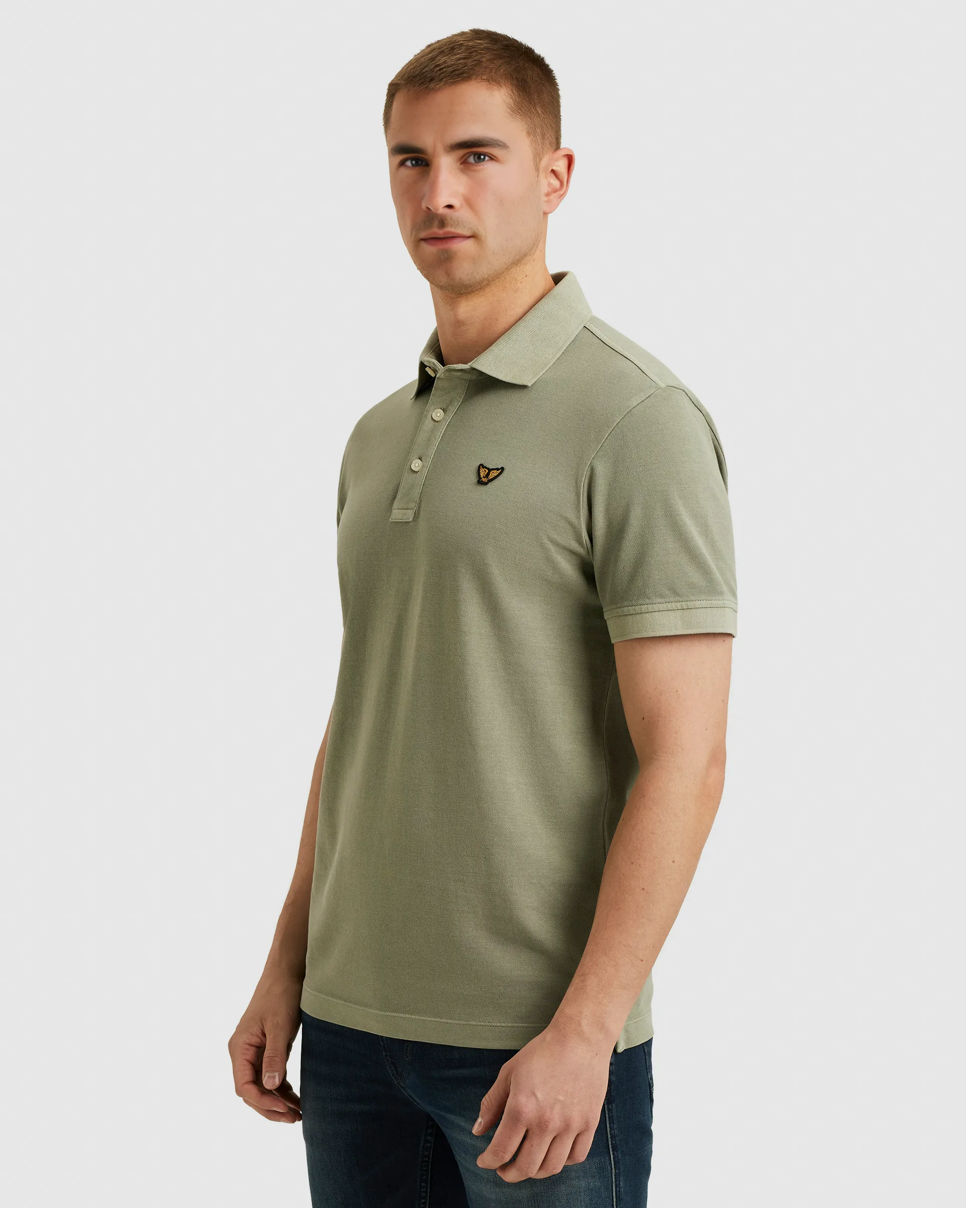 PME Legend Polo KM Groen 101942-001-L