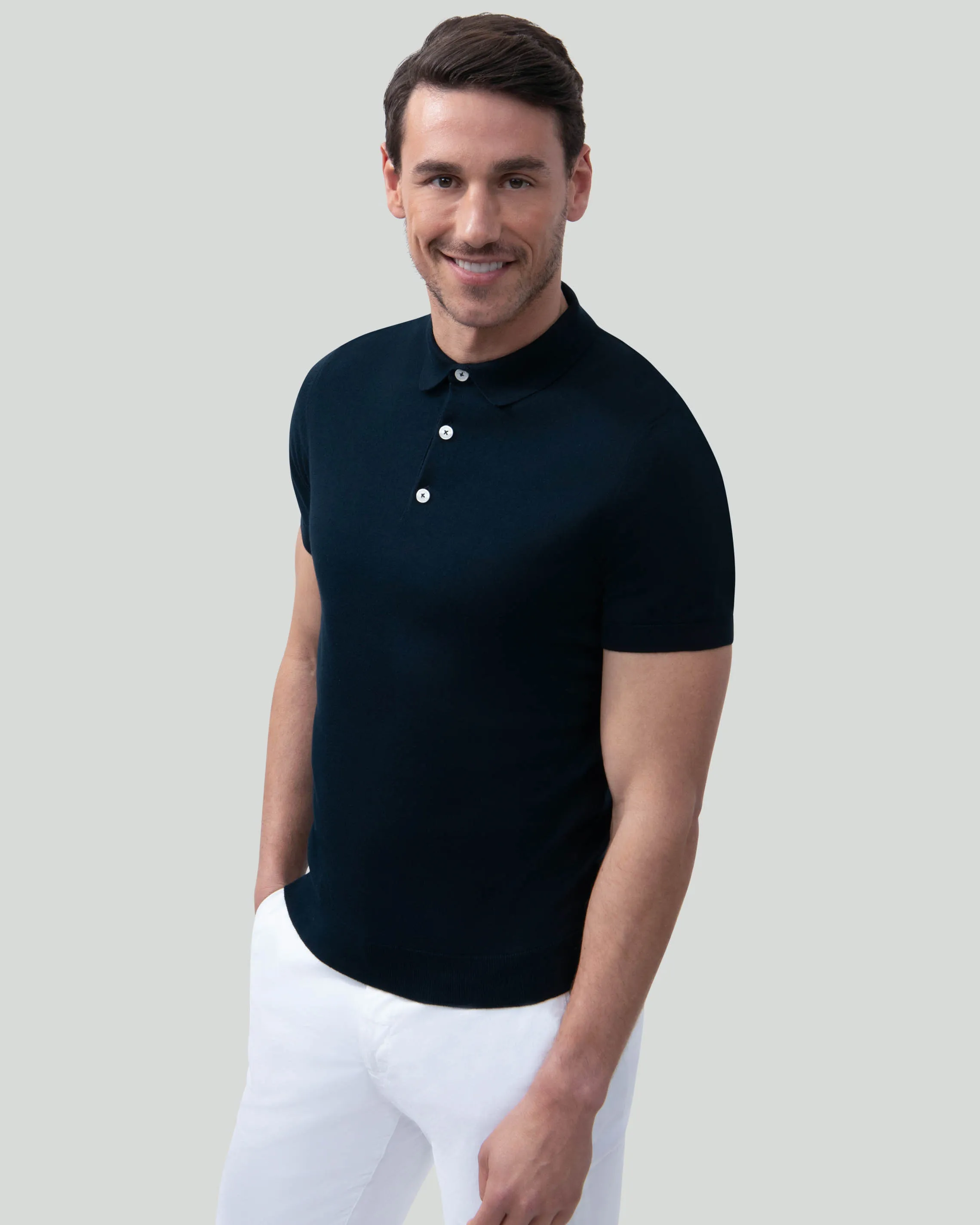 Cavallaro Polo Korte mouw Blauw 101958-001-L