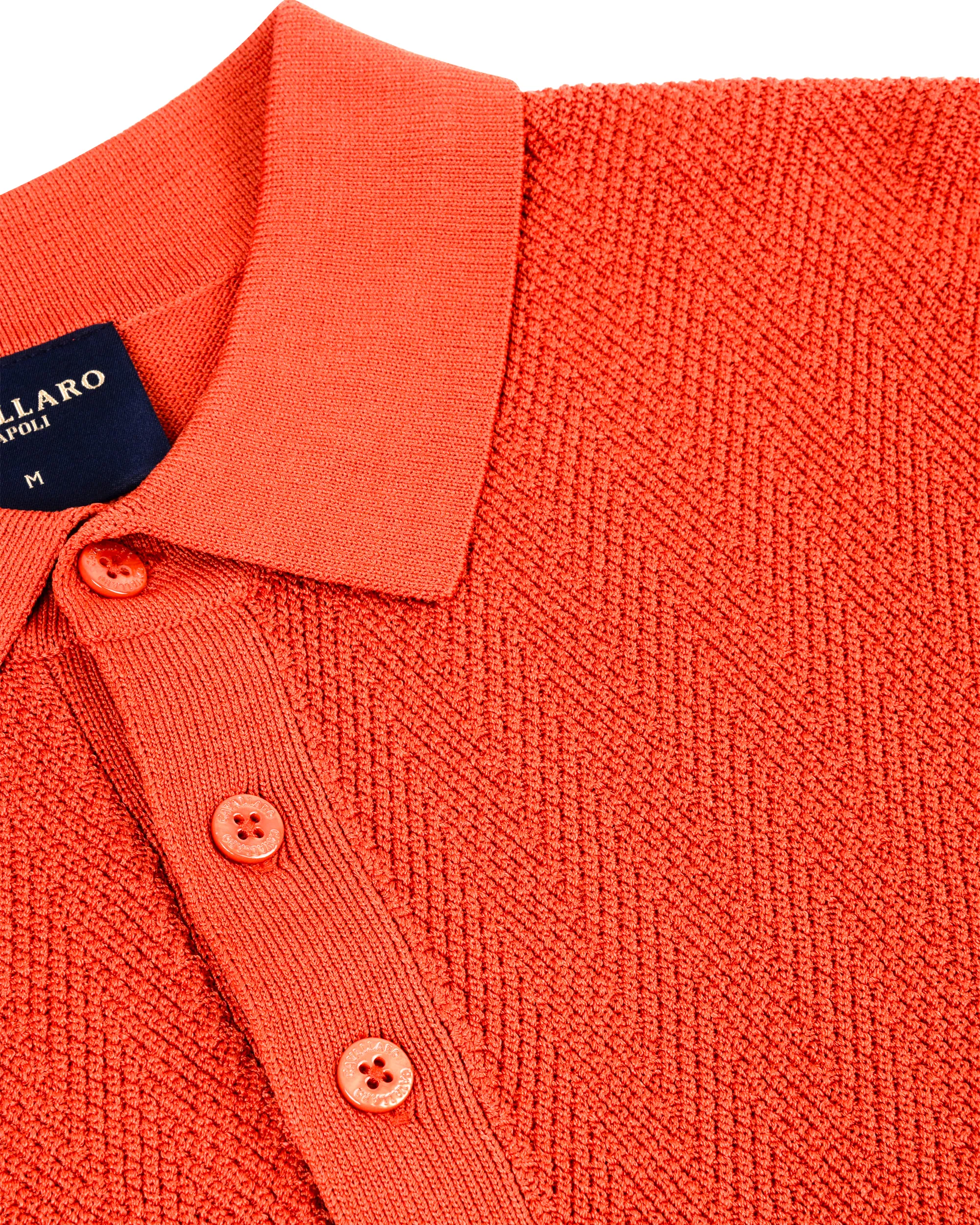 Cavallaro Polo Korte mouw Oranje 101981-001-L