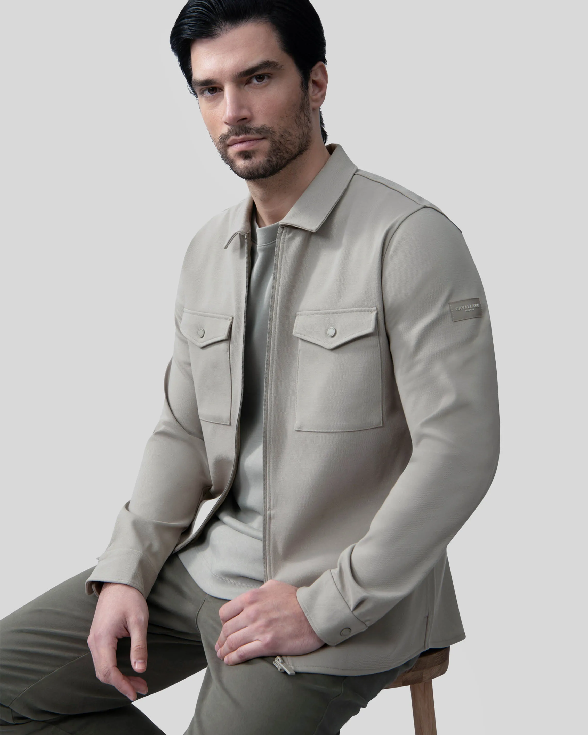 Cavallaro Overshirt Groen 101994-001-L