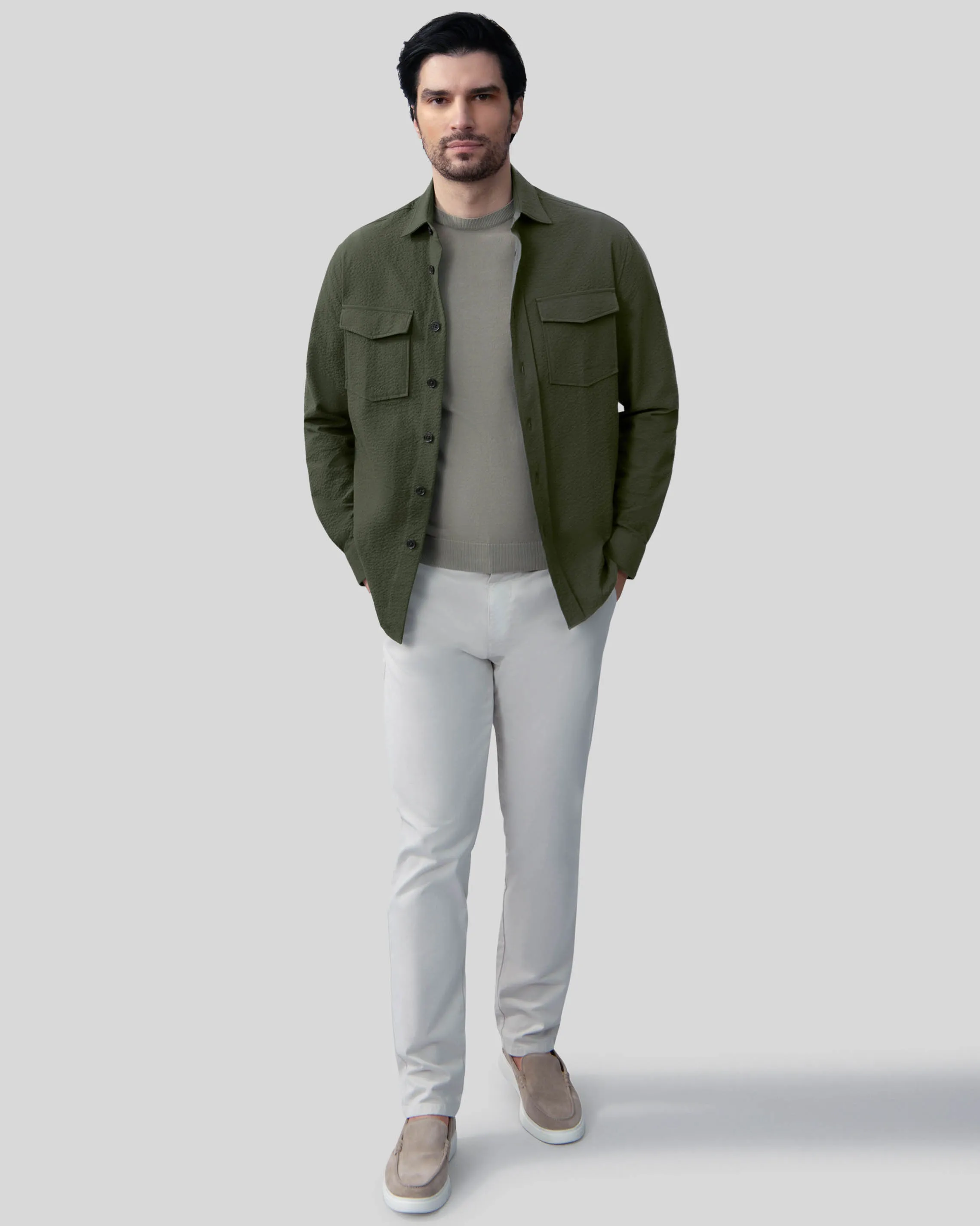 Cavallaro Overshirt Groen 101997-001-L